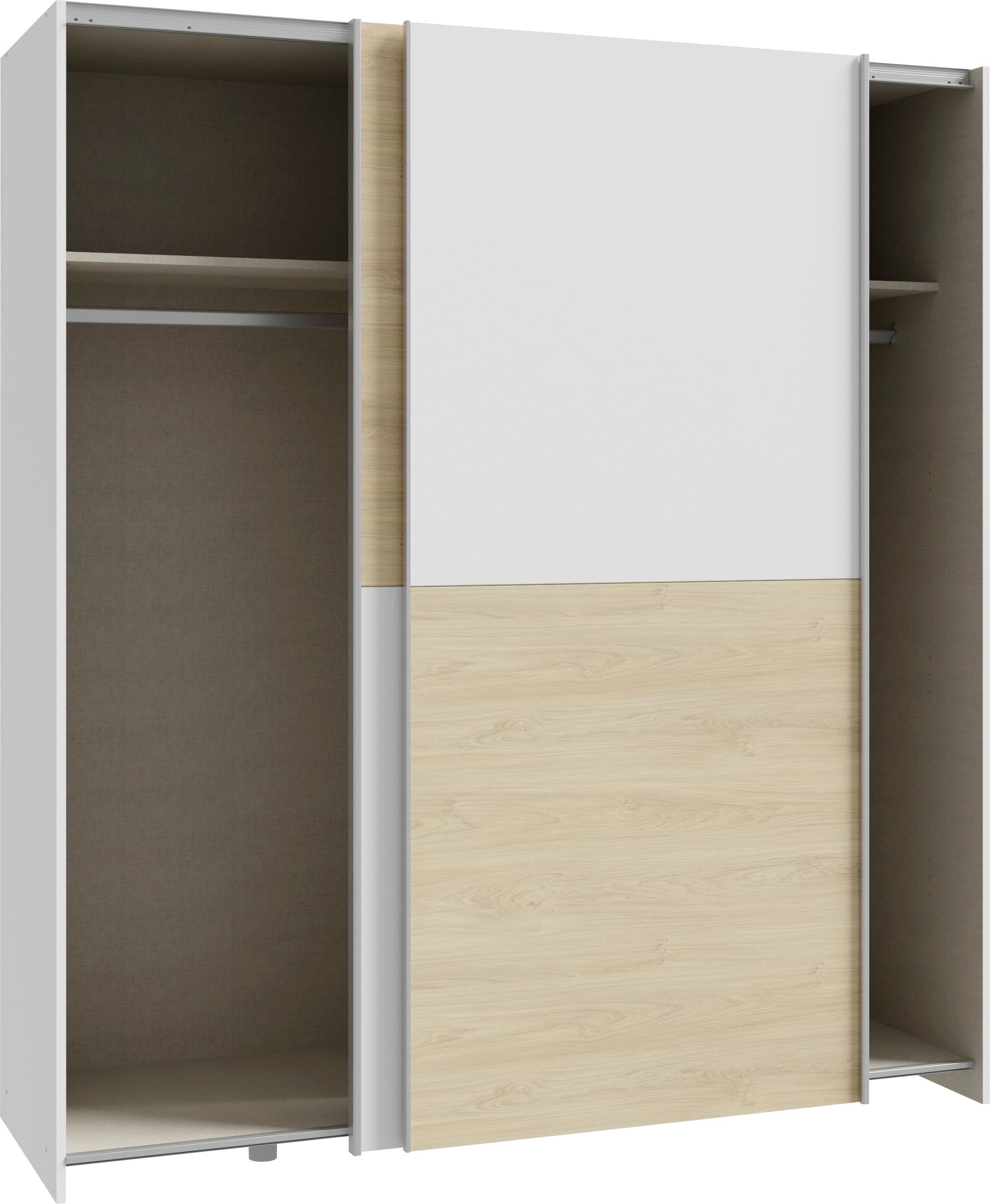 Home affaire Schwebetürenschrank »OTTOs Choice, 2 Schiebetüren, Made in Europe, stabil und zeitlos«, (5 Breiten: 120 -200cm, Höhe ca. 190cm), in verschiedenen Farben und Breiten