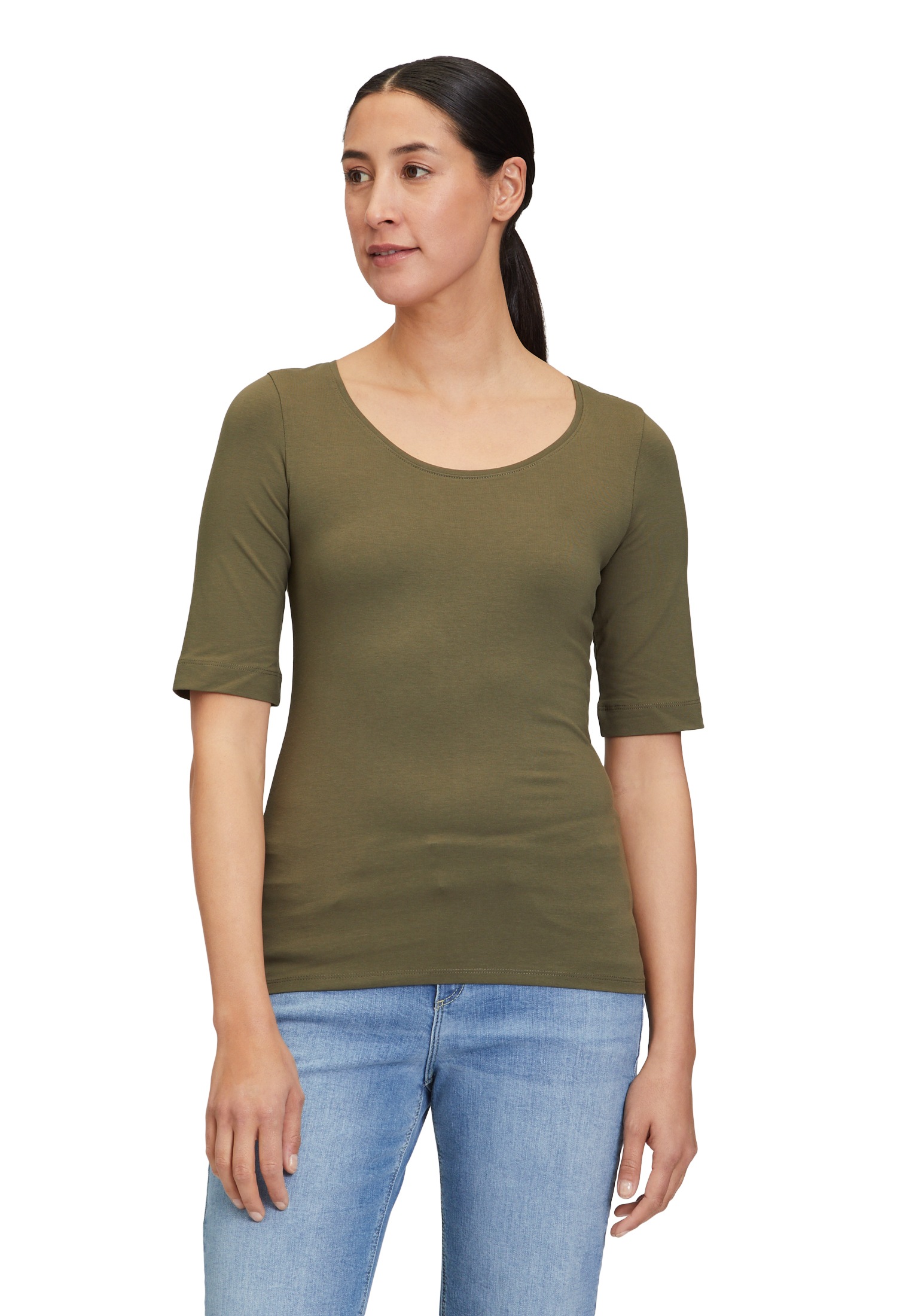Cartoon Kurzarmshirt "Cartoon Basic Shirt mit Rundhalsausschnitt", (1 tlg.) günstig online kaufen