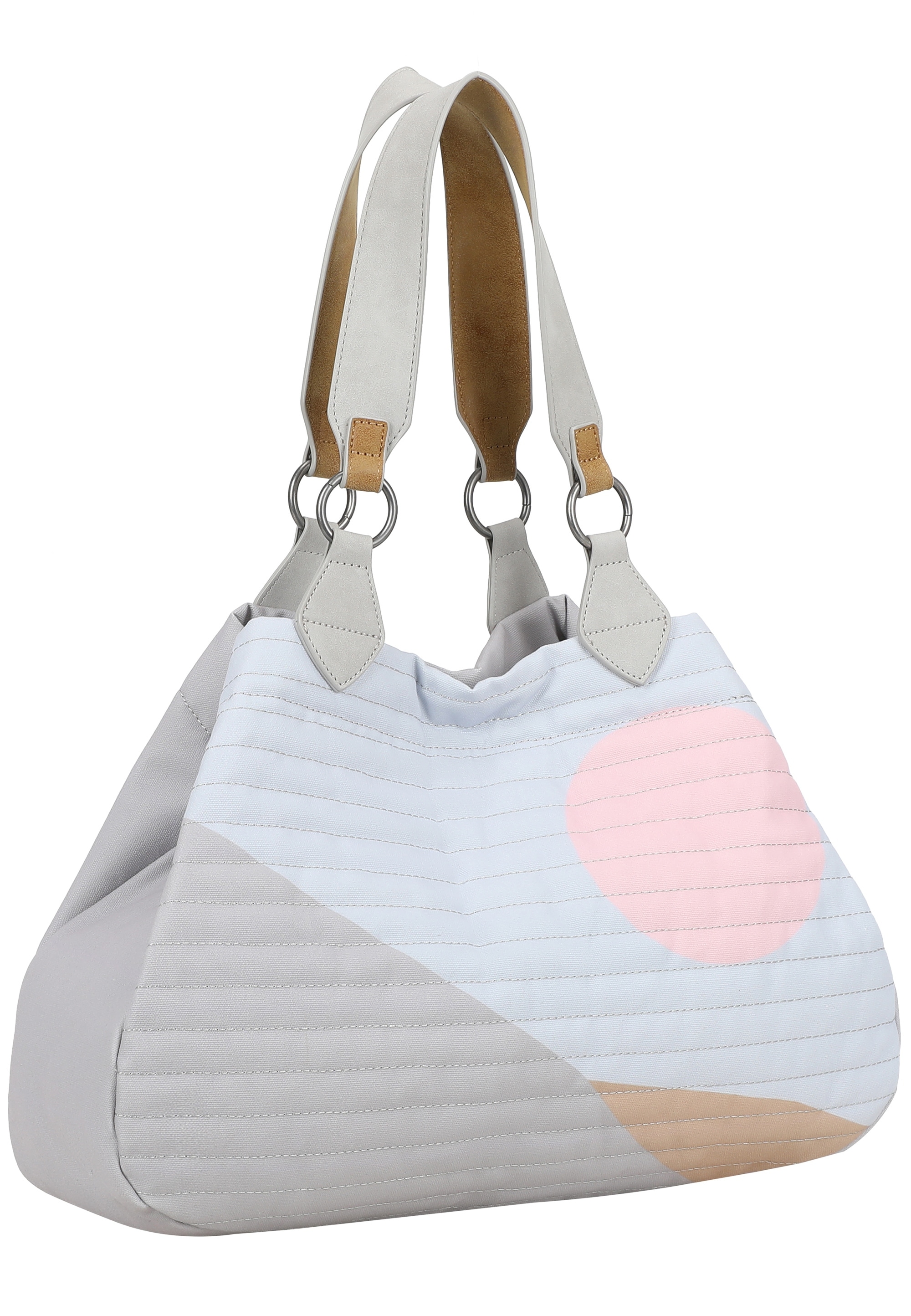 Fritzi aus Preußen Henkeltasche »Izzy Medium Limited Sunny Morning« mit tollem Print und soften Farben