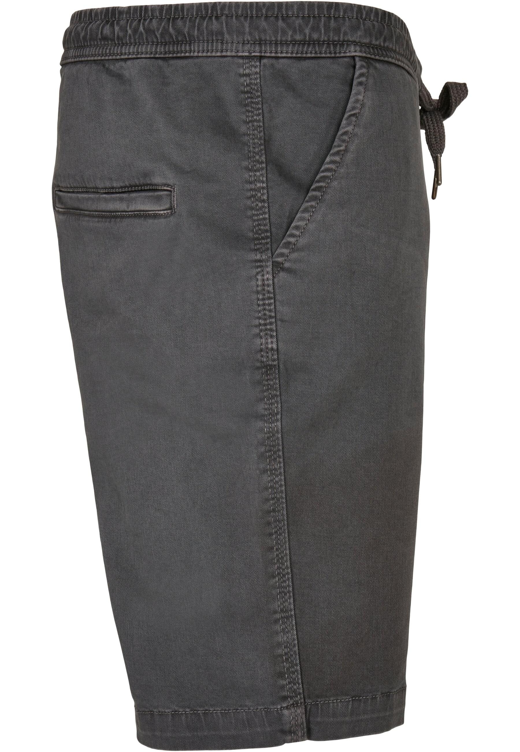 URBAN CLASSICS Stoffhose »Urban Classics Herren Stretch Twill Joggshorts«, (1 tlg.)