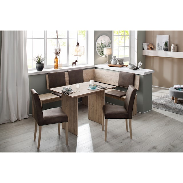 Home affaire Eckbankgruppe »Essen«, (Set, 4 tlg.) bestellen | BAUR