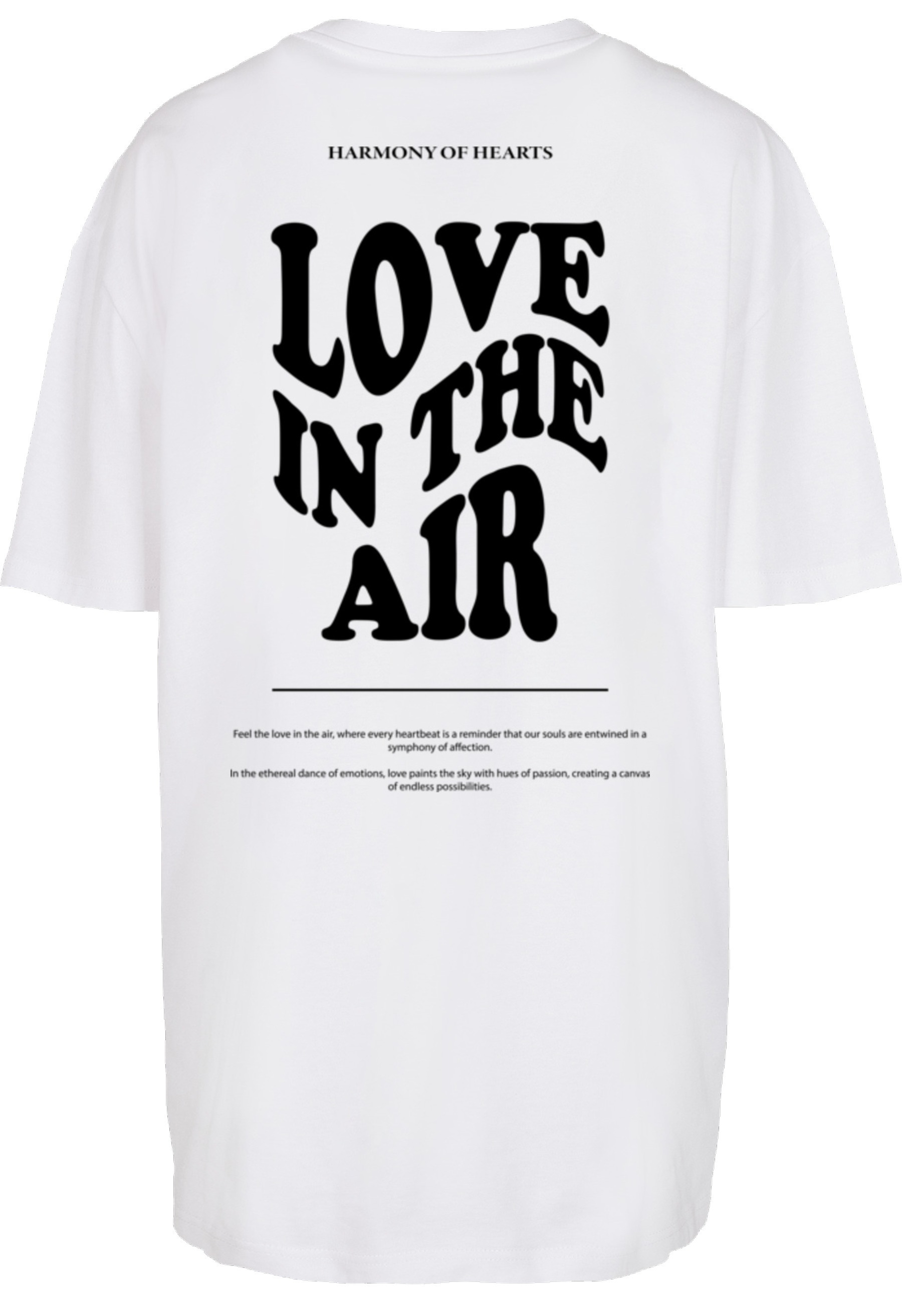 Merchcode T-Shirt "Merchcode Damen Ladies Love In The Air Oversized Boyfrie günstig online kaufen