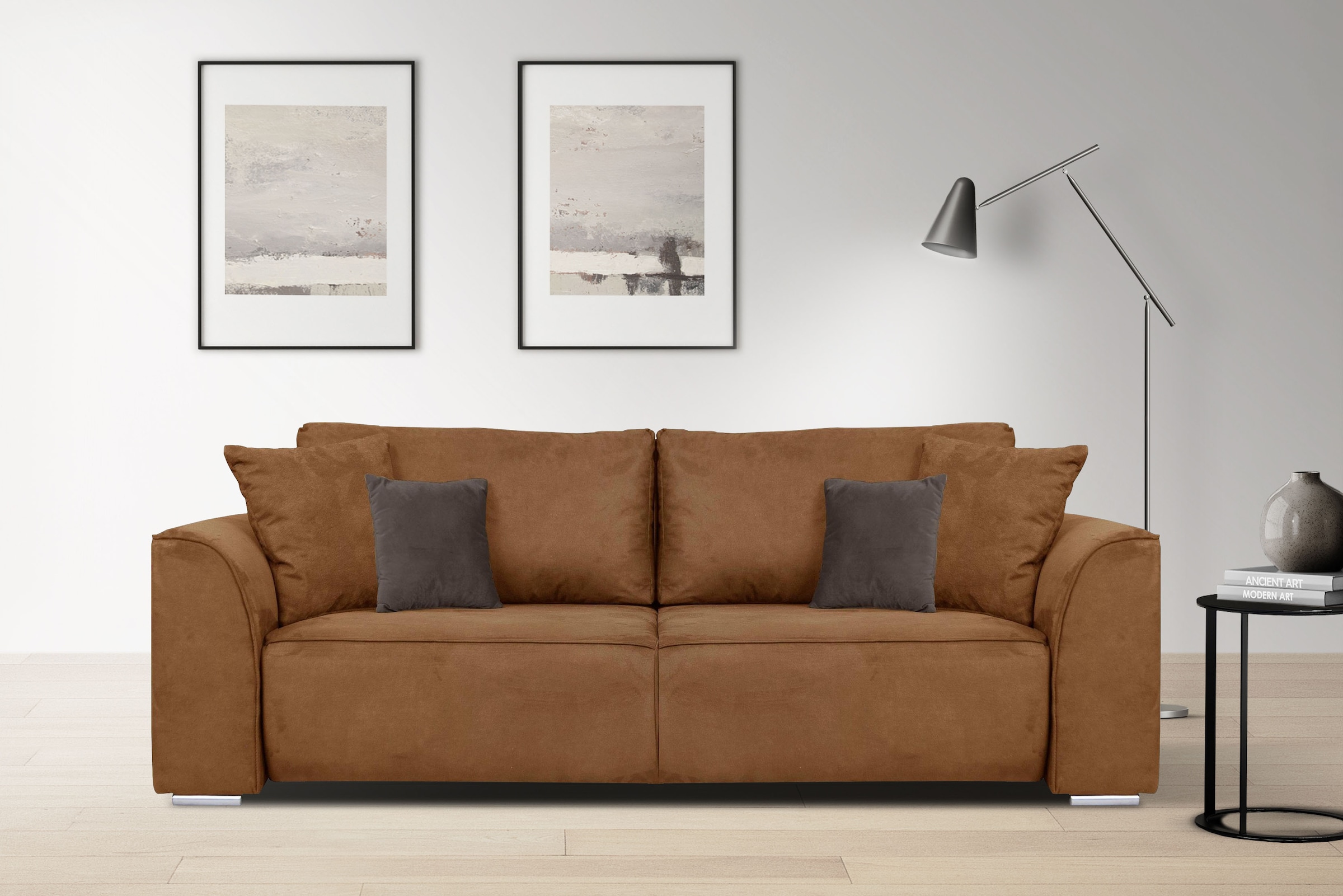 OTTO home 3-Sitzer "BEATRICE auch als Schlafsofa mit Bettkasten, B/T/H 250/ günstig online kaufen