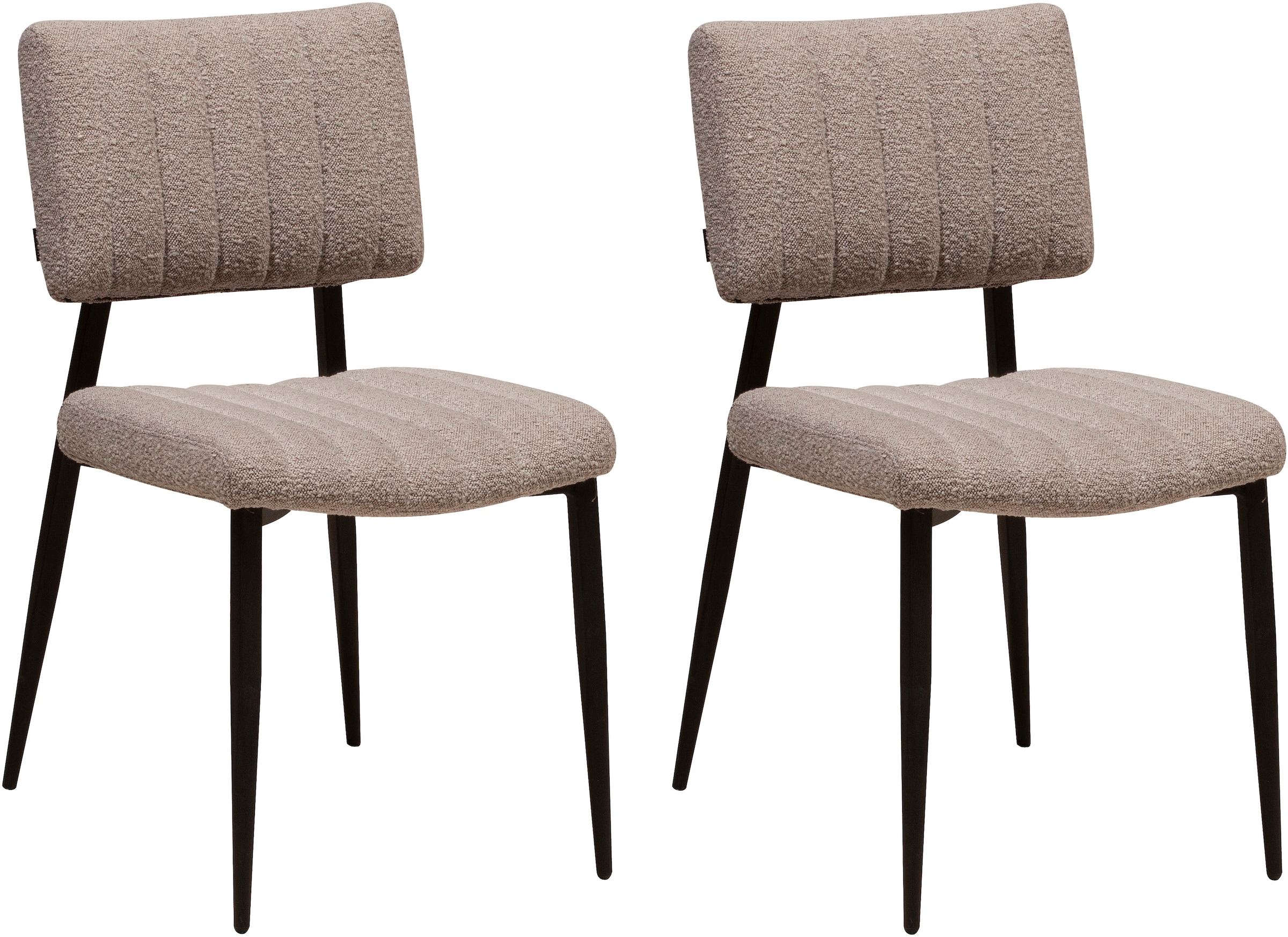 OMG Design Esszimmerstuhl "Dirk" (Set) 2 Stk. Stoff moderner Boucle Bezug, günstig online kaufen