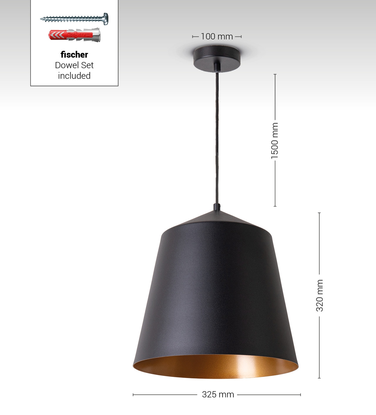 Paco Home Deckenleuchte »Jackson« E27 Wohnzimmer Esszimmer Pulverbeschichtet Industrial Design E27