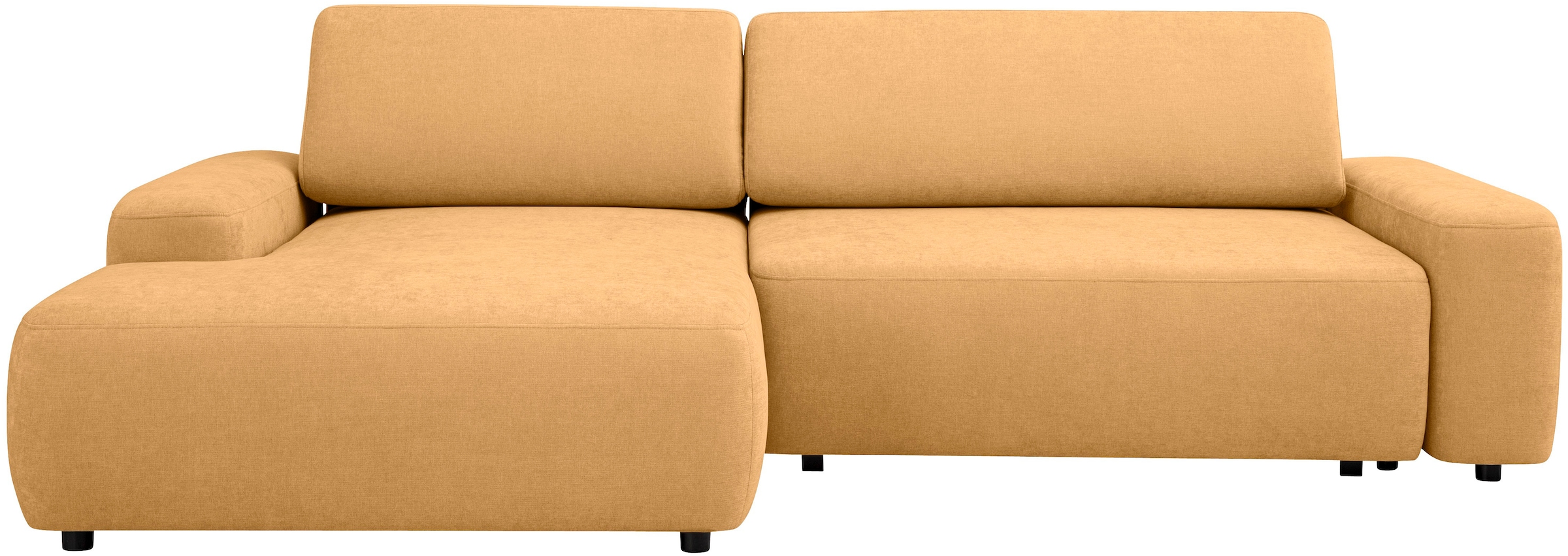 Home affaire Ecksofa "TORGE (264cm), Schlafsofa in Cord, Samtvelours o Stru günstig online kaufen