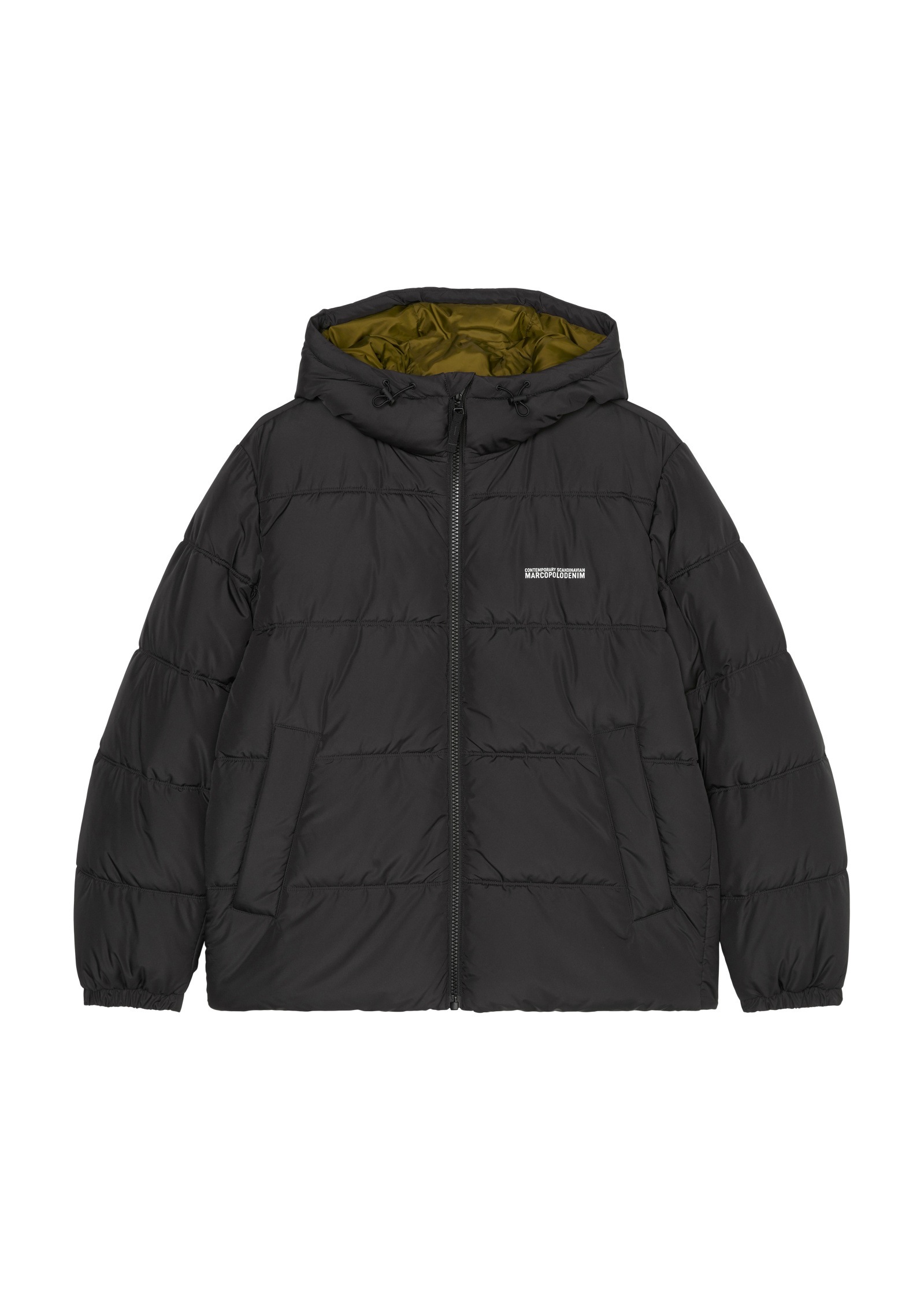 Marc O'Polo DENIM Outdoorjacke »mit No-Down-Wattierung«, ohne Kapuze