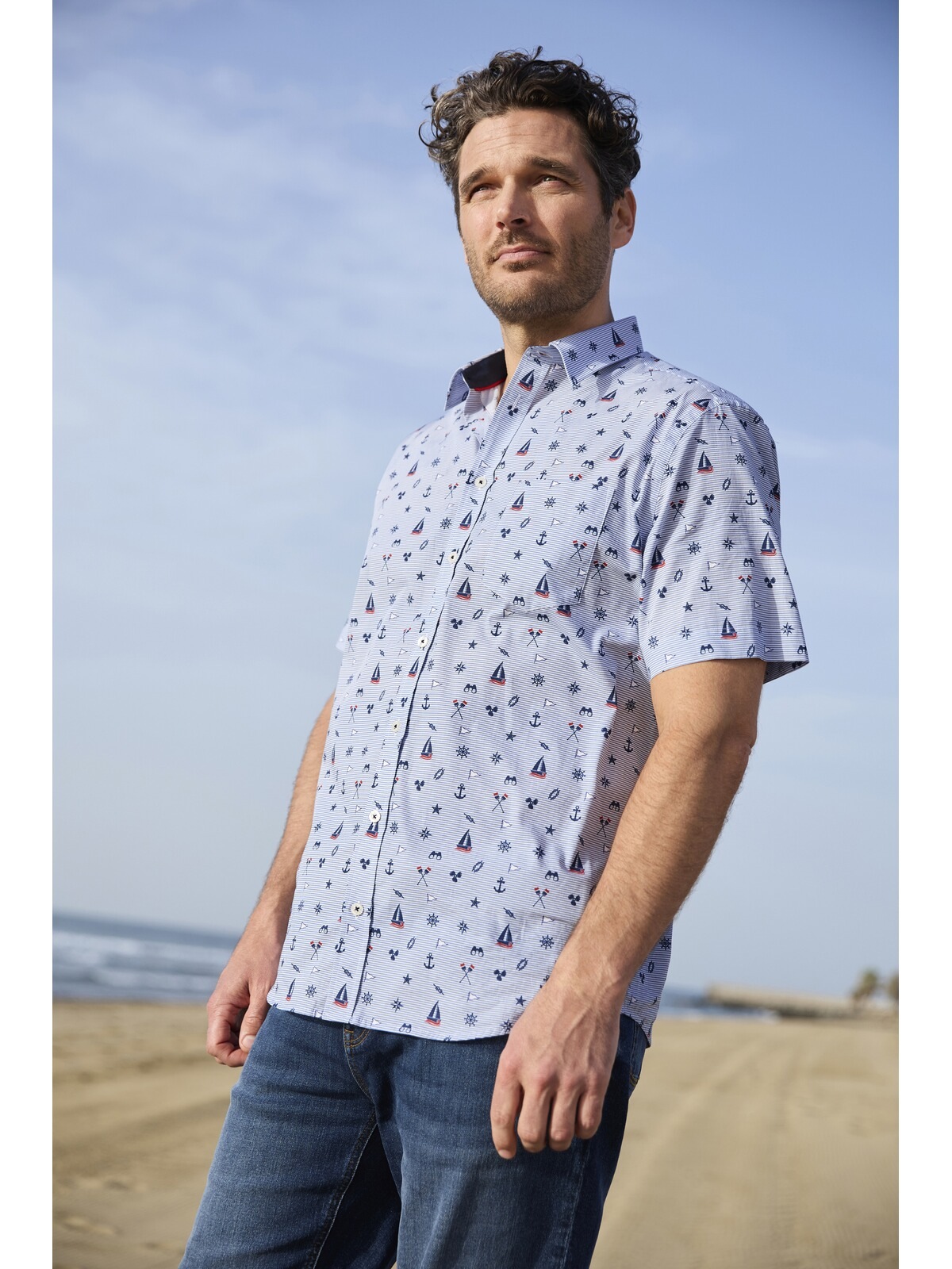 Thumbnail - Babista Kurzarmhemd "Kurzarmhemd BELVANO" 1 tlg. im maritimen Look