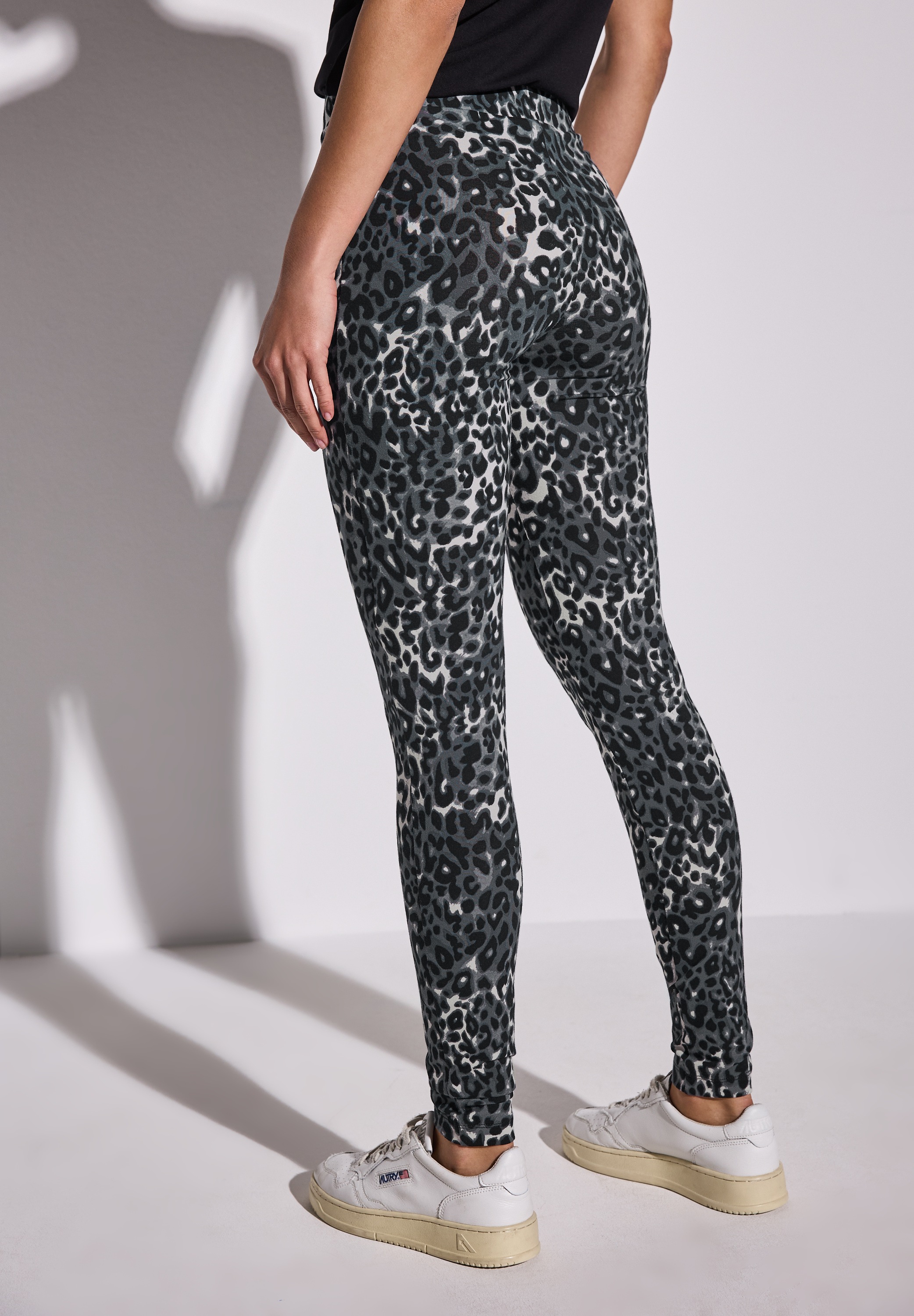 STREET ONE Leggings, aus Baumwolle mit Stretchanteil