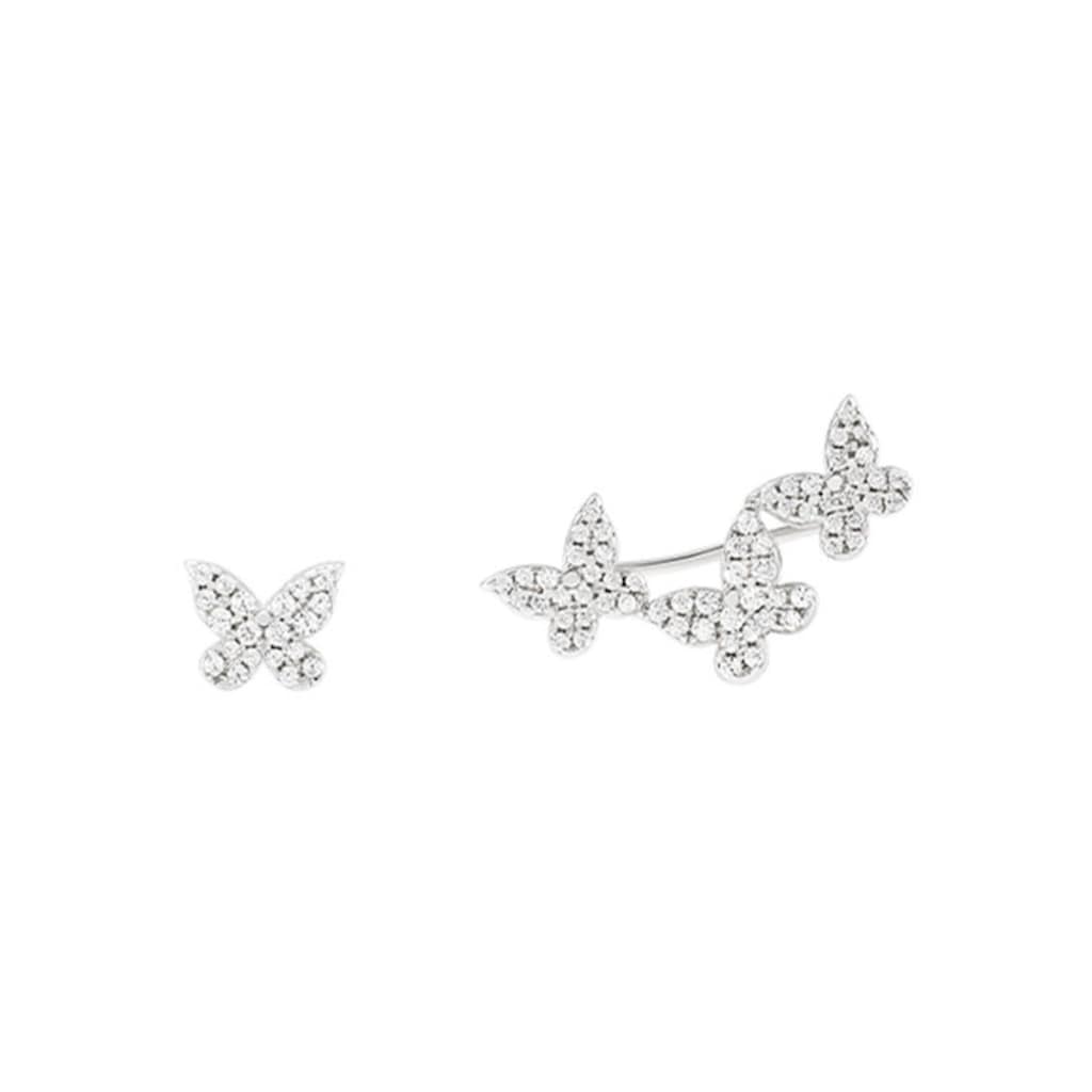 UNIKE JEWELLERY Paar Ohrstecker »MIX&MATCH BUTTERFLY SCHMETTERLING, UK.BR.1204.0126«