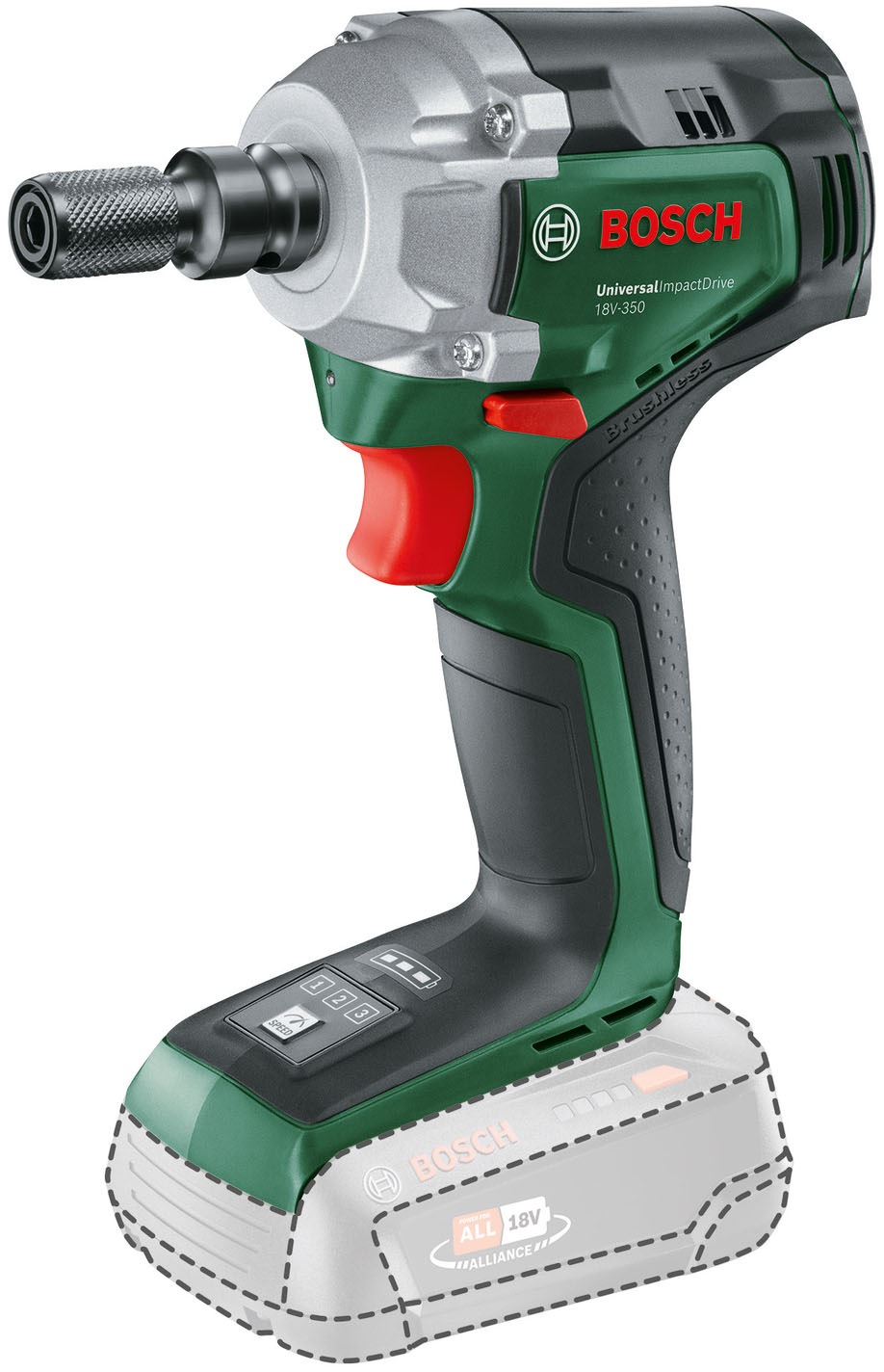 Bosch Home & Garden Akku-Drehschlagschrauber »»GEX 18V-150-3««, ohne Akku, ohne Ladegerät