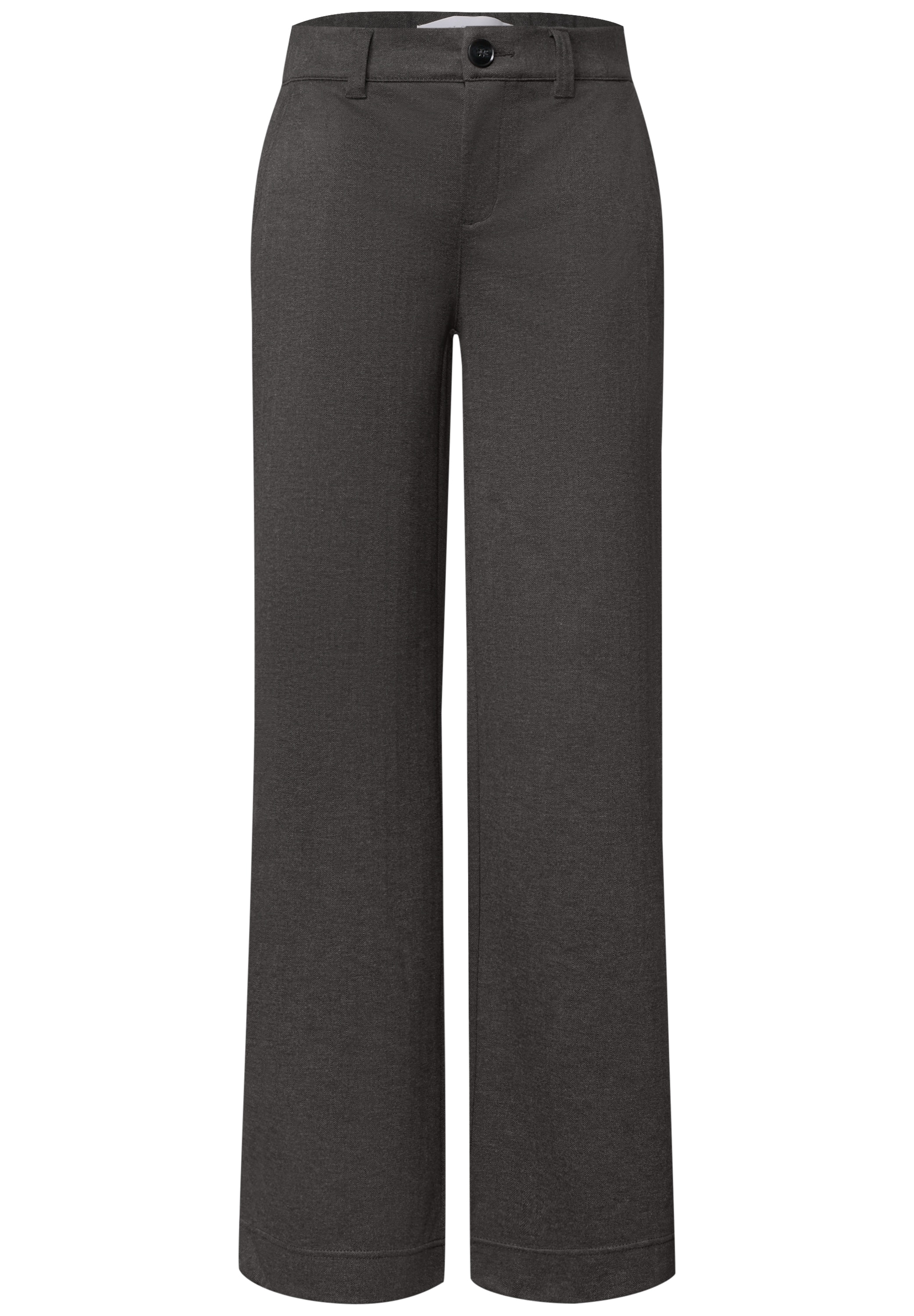 STREET ONE STUDIO Stoffhose  im elastischen Materialmix
