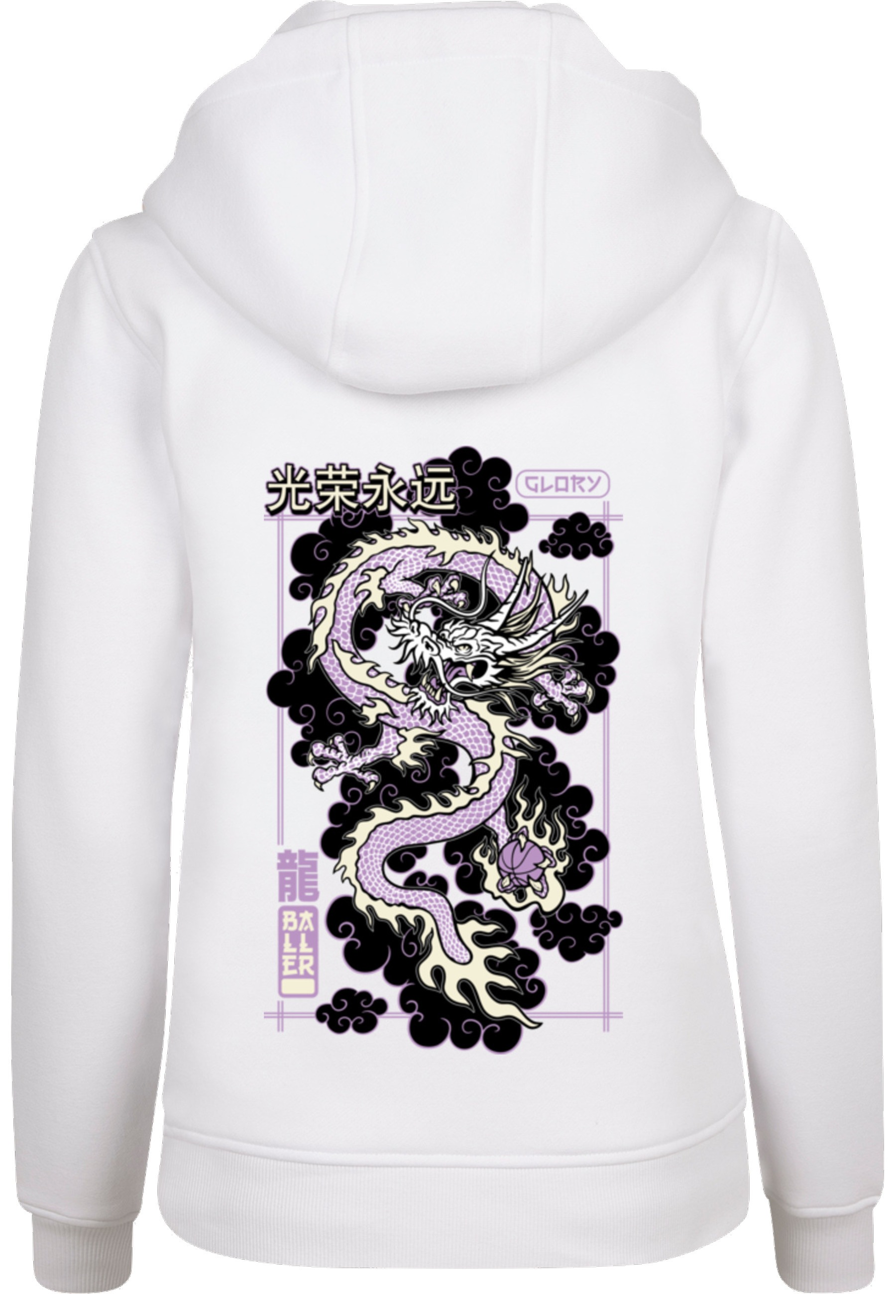 MisterTee Kapuzensweatshirt "MisterTee Damen Ladies Glory Dragon V2 Hoody", günstig online kaufen