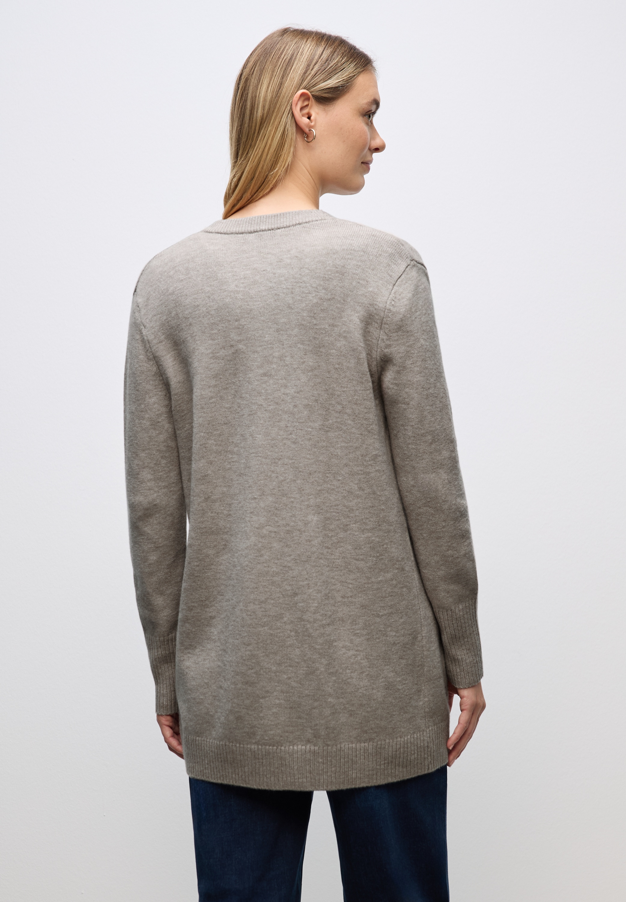 STREET ONE Strickjacke aus softem Materialmix günstig online kaufen