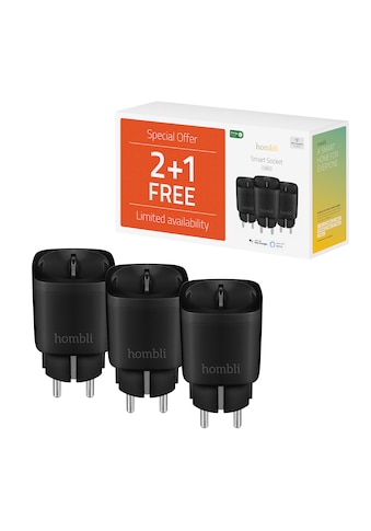 Smart-Home-Zubehör »smarte Steckdose EU, 2+1 Promo Pack«