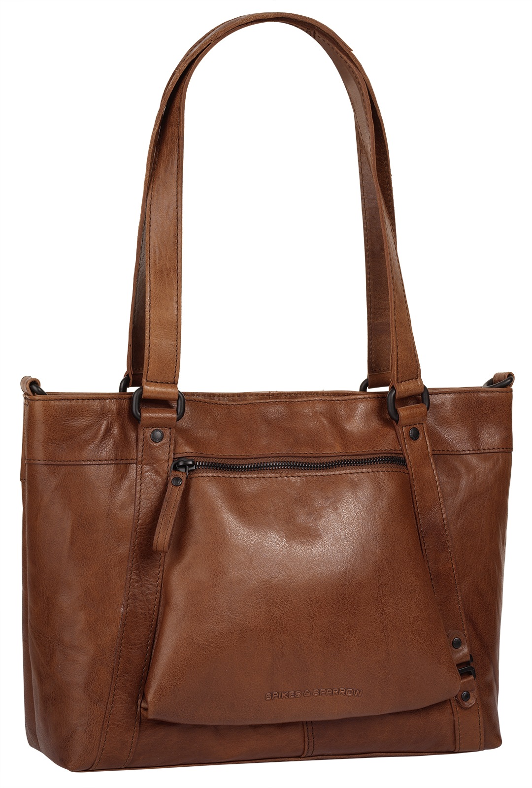 Spikes & Sparrow Shopper echt Leder günstig online kaufen