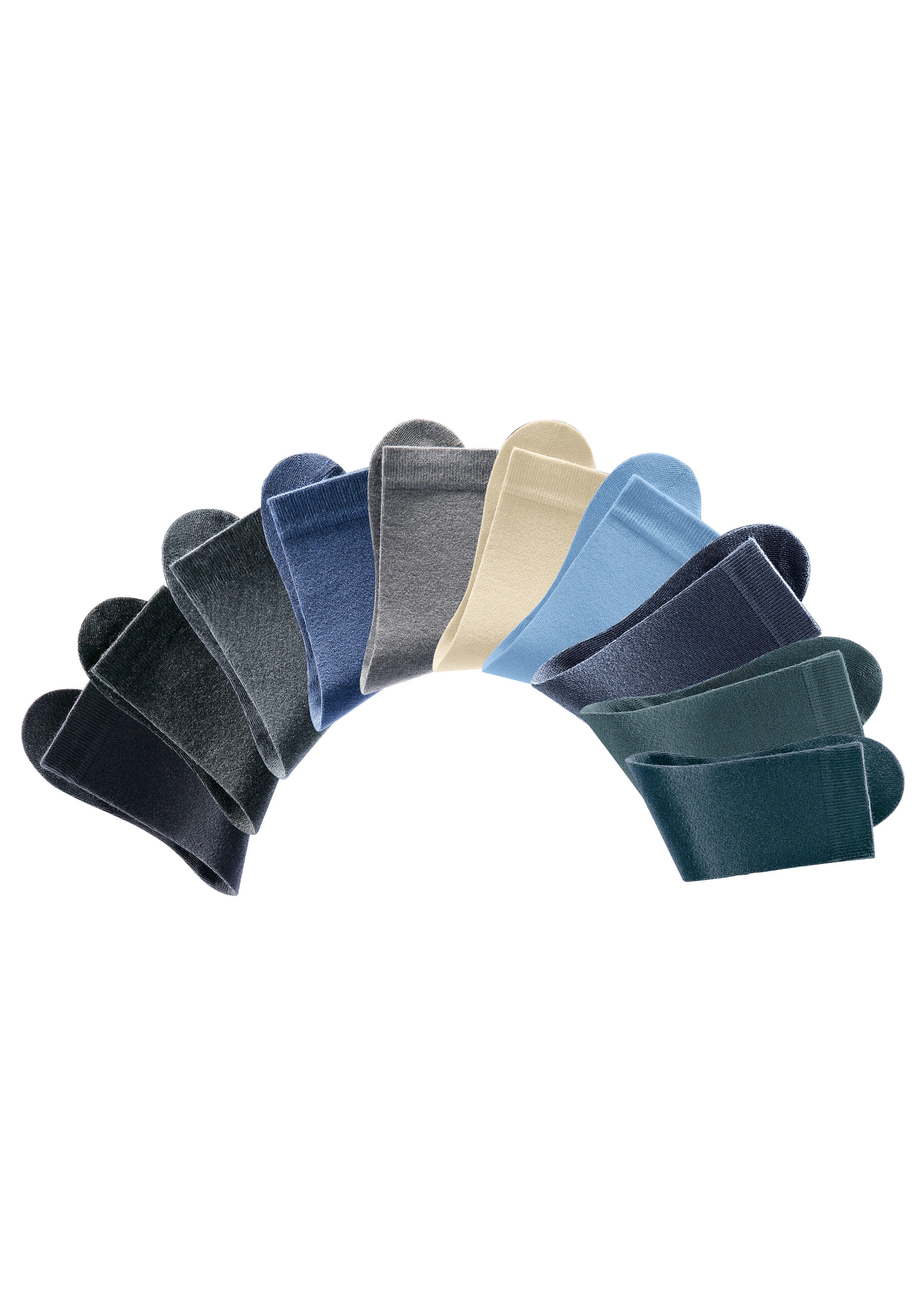 Go in Basicsocken Box, 20 Stk. tlg. in der großen Big-Box