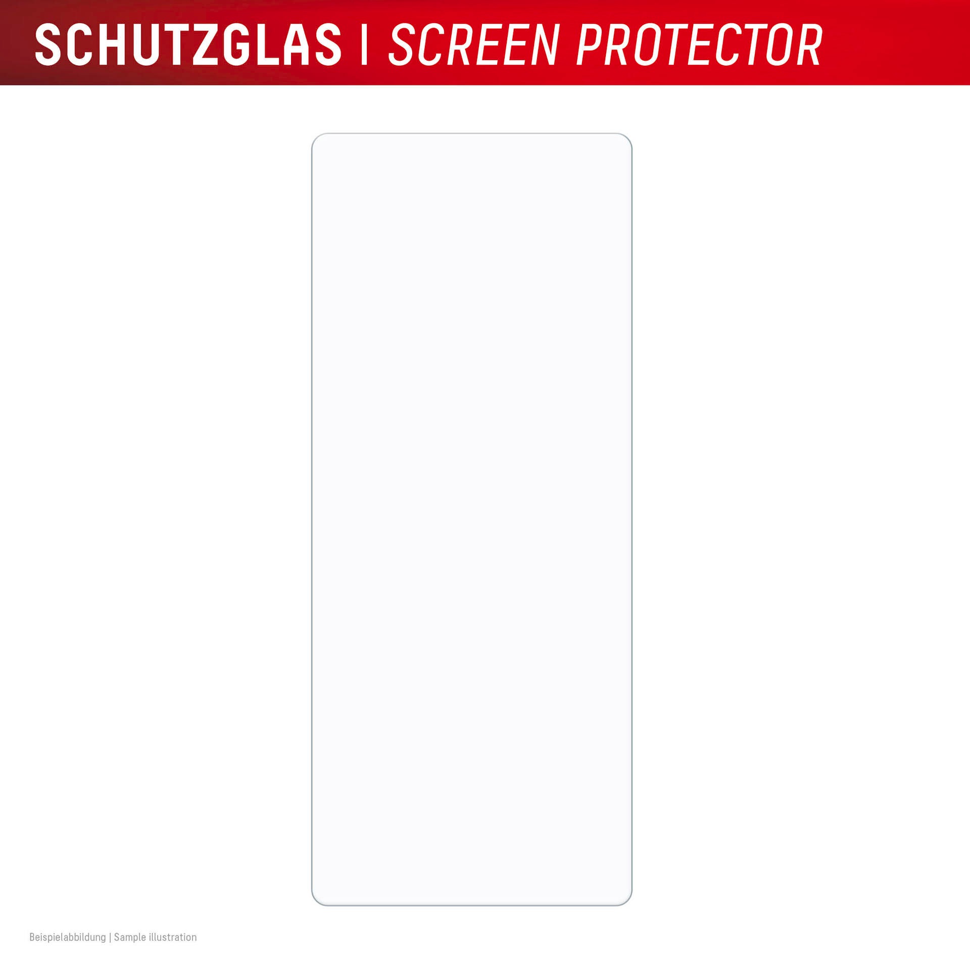 Displex Displayschutzglas »Smart Glass«, Displayschutzfolie, Schutzfolie, Bildschirmschutz, kratz- & stoßfest