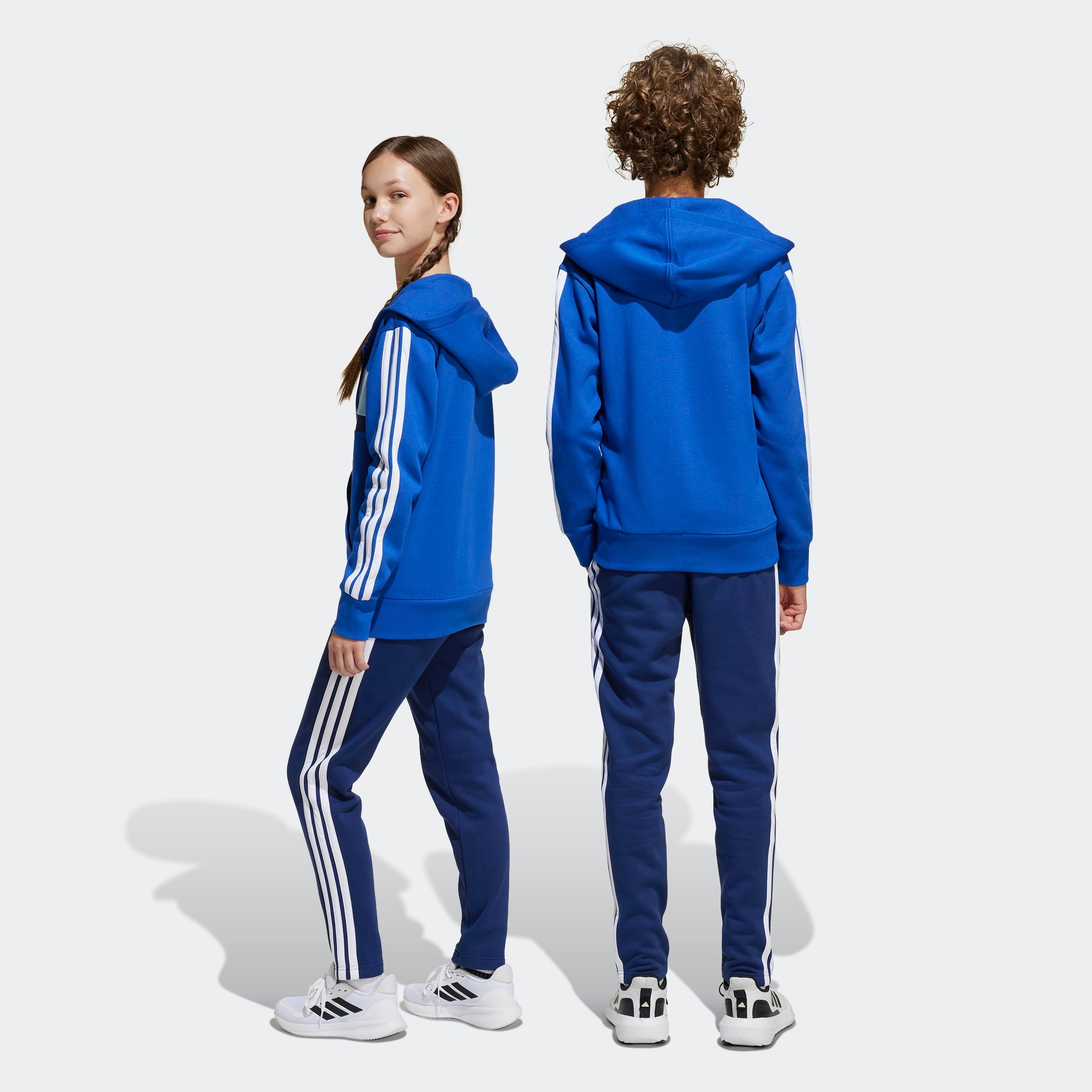 adidas Sportswear Trainingsanzug »J 3S TIB FL TS«, (2 tlg.)