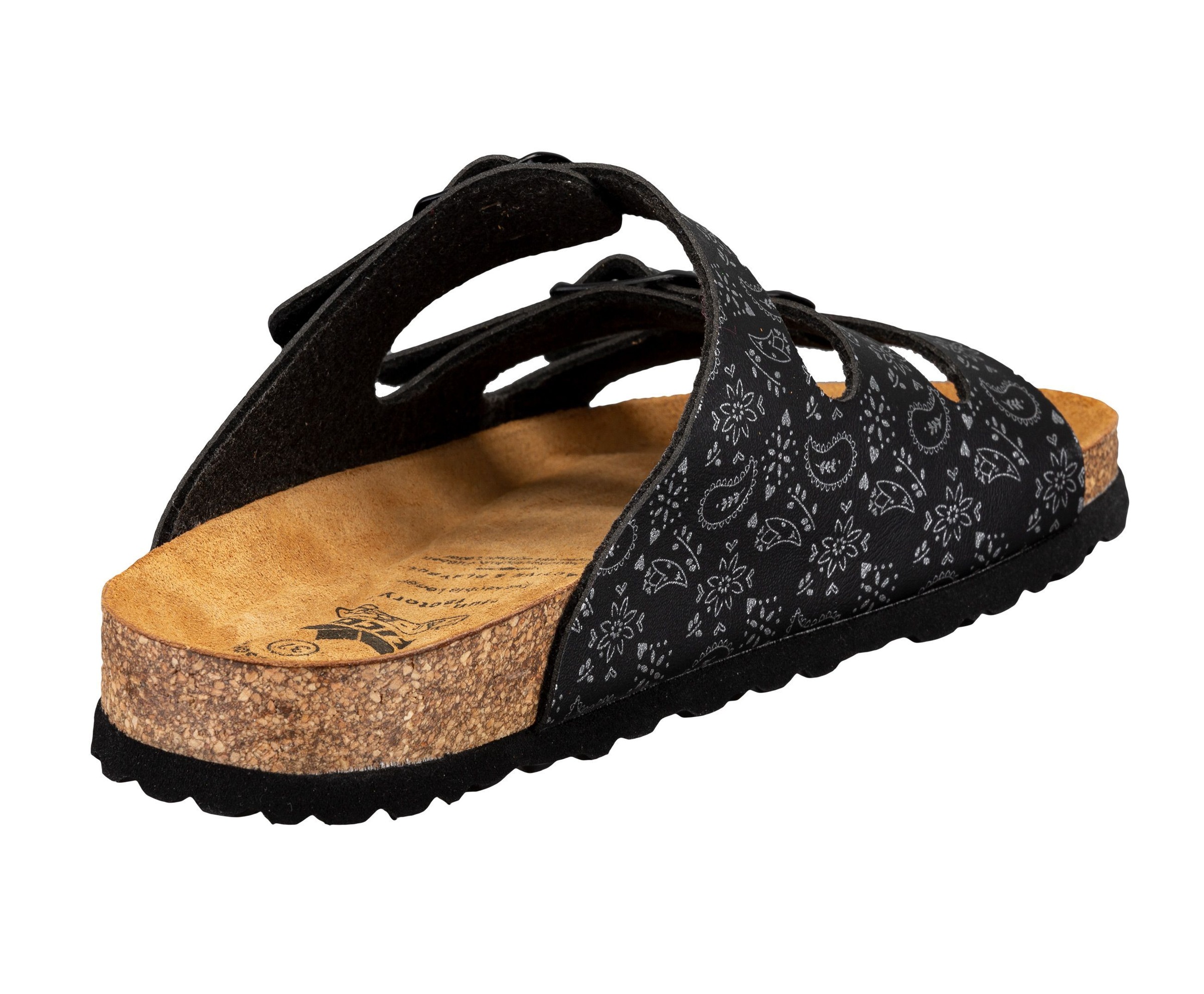 Pantolette LICO "Pantolette Bioline Lady Soft", Damen, Gr. 38, schwarz, Synthetik, Schuhe Pantolette 6