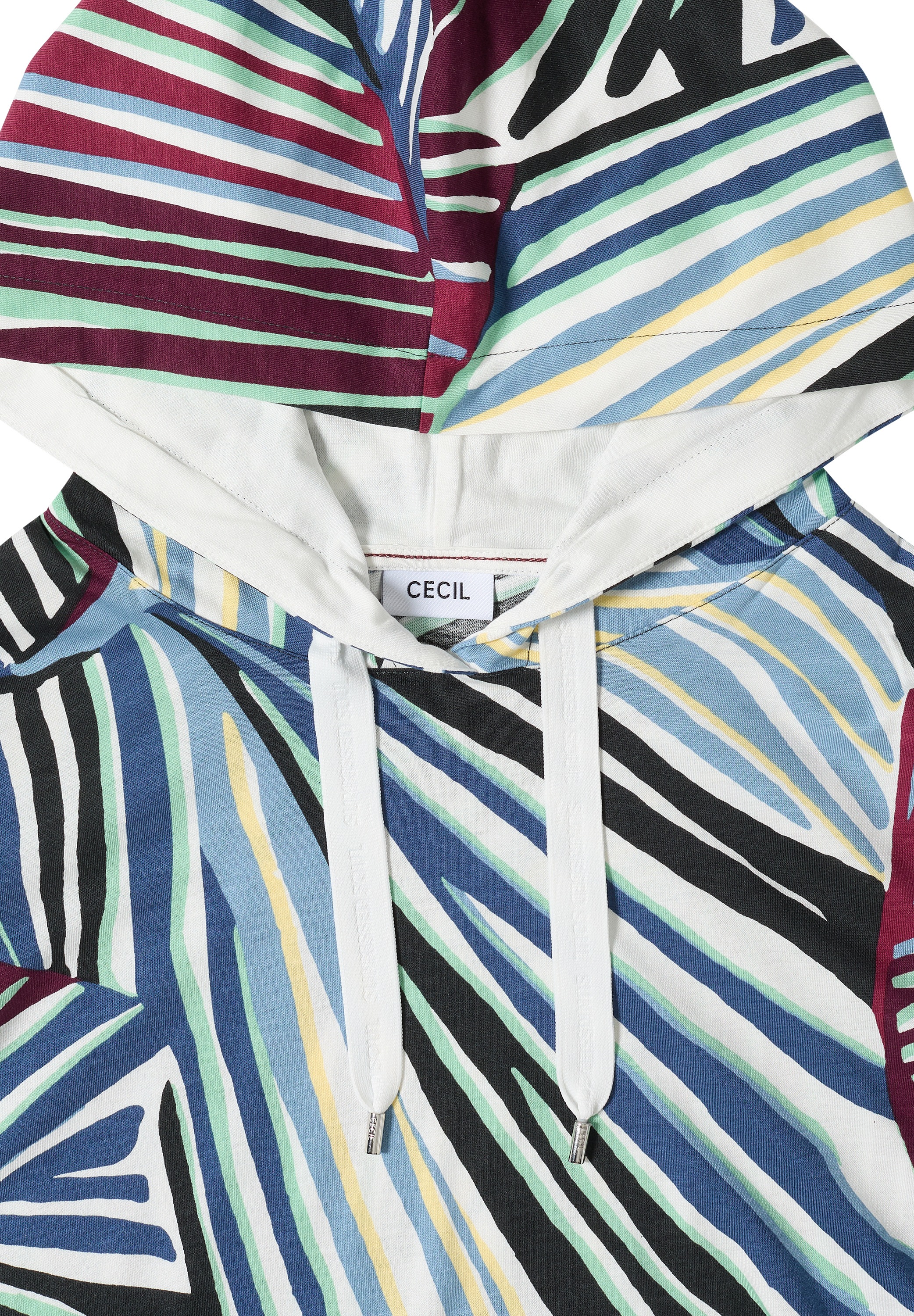 Cecil Kapuzenshirt im soften Baumwoll-Mix
