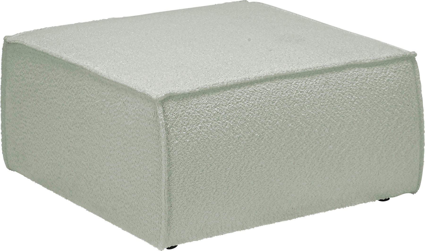 OTTO home Hocker "FINNLEY, Polsterhocker in Bouclé, Struktur fein u. Mega C günstig online kaufen