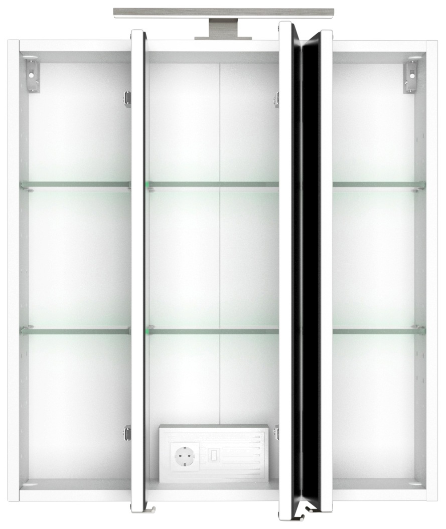 HELD MÖBEL Spiegelschrank »Matera«, Breite 60 cm, BAUR | Glasböden verstellbaren 6 mit bestellen