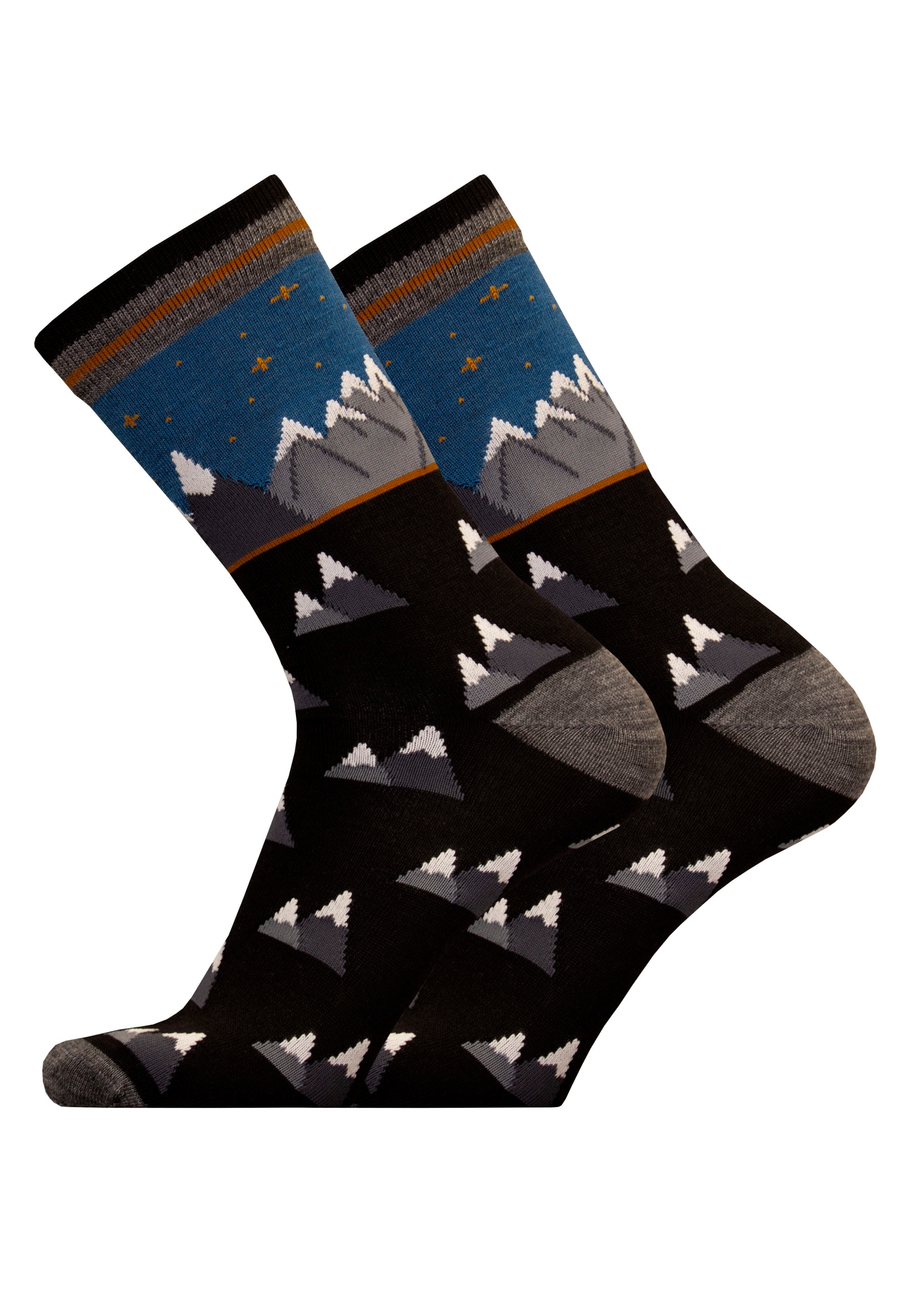 UphillSport Socken "MOUNTAINS 2er Pack", (2 Paar), in atmungsaktiver Qualität