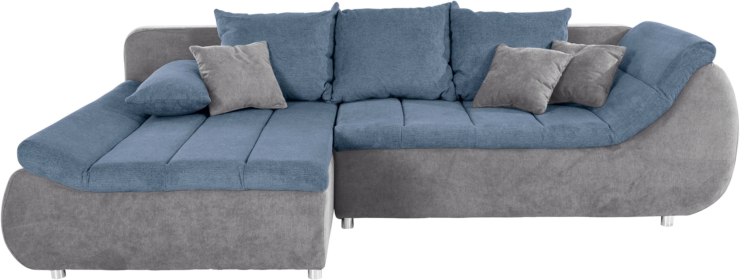 INOSIGN Ecksofa "Imola, elegant und modern, aktuelle Steppung im Sitz, bequ günstig online kaufen