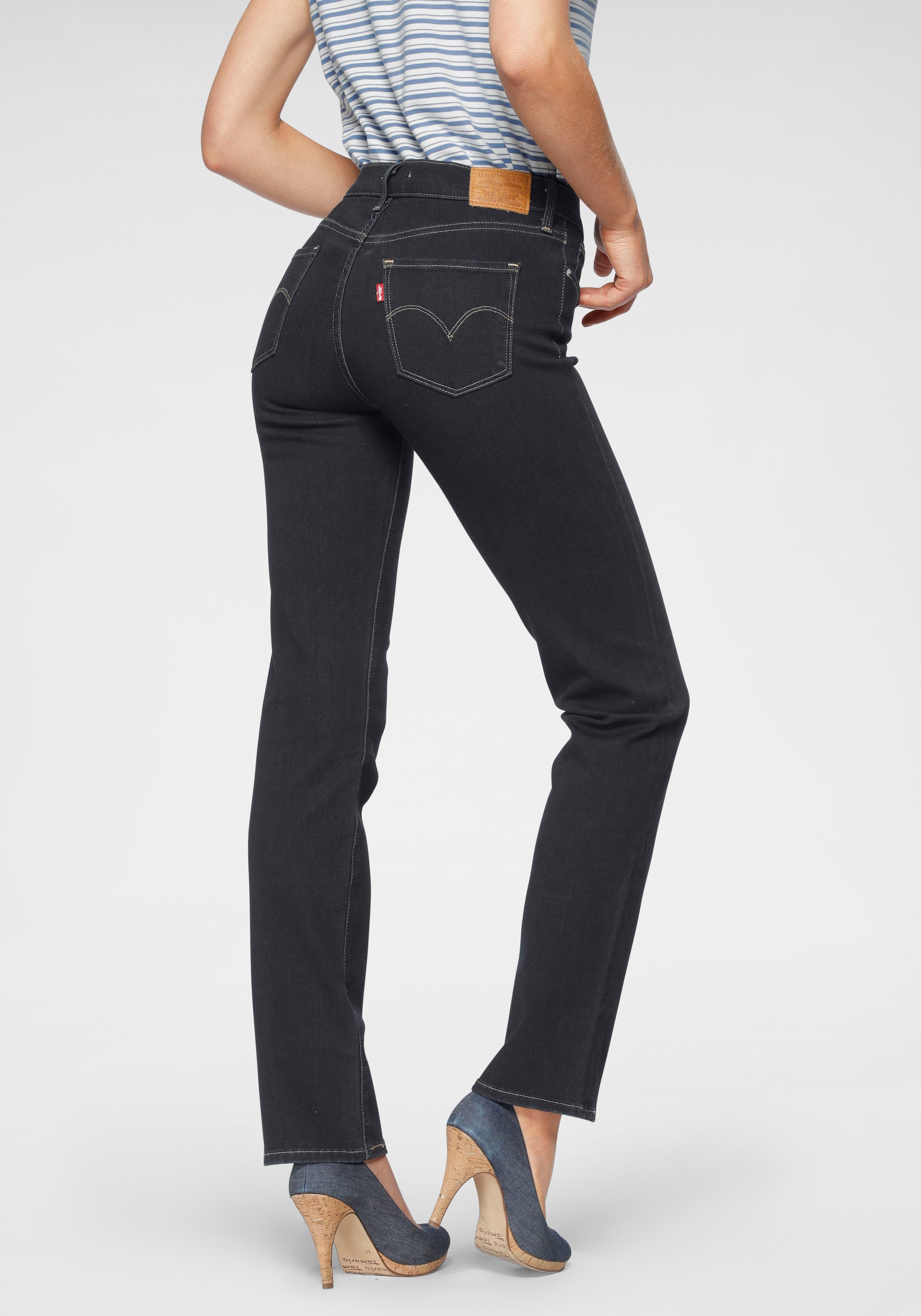 Levi's® Gerade Jeans »314 Shaping Straight«, mit Stretch