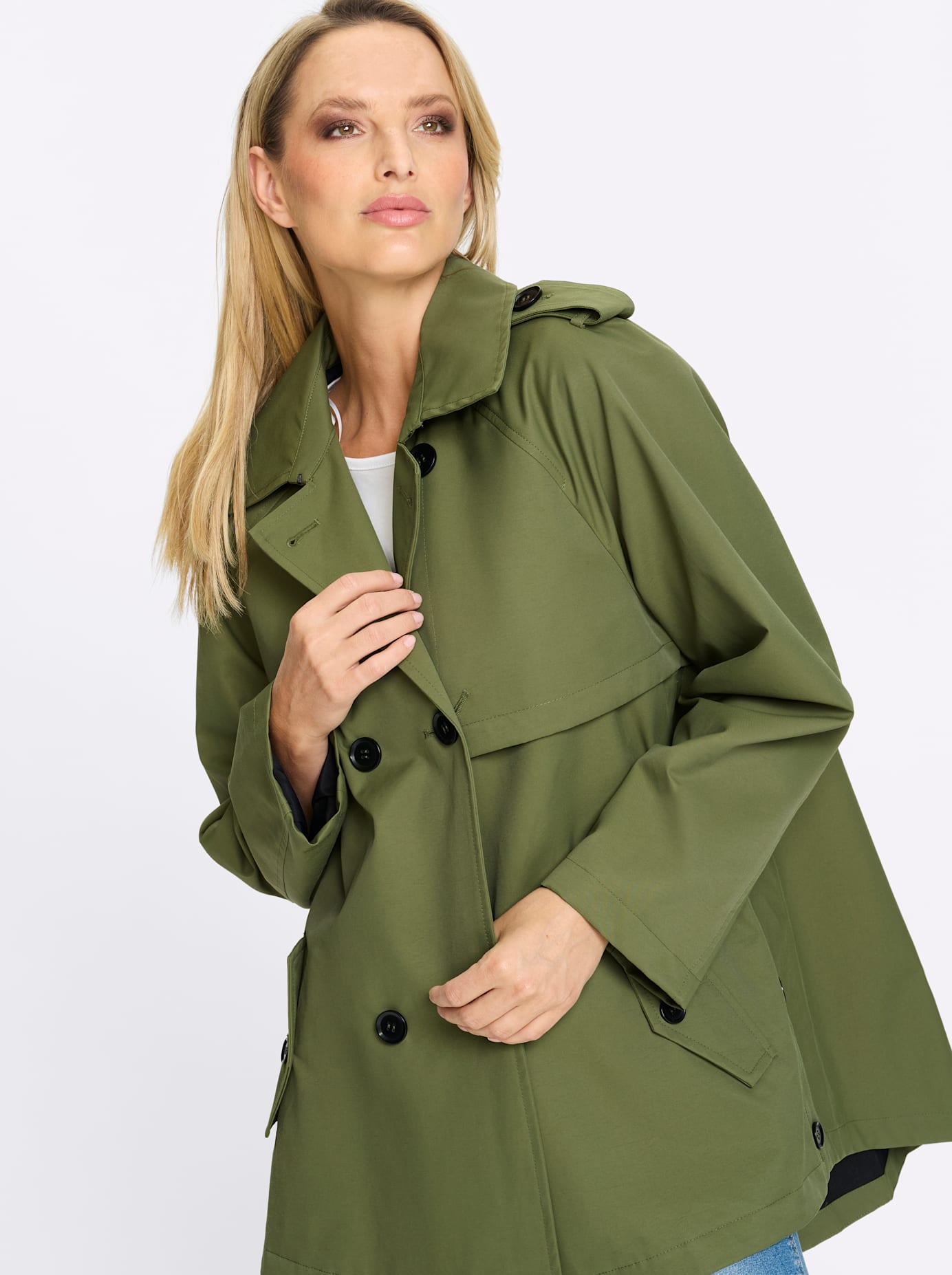 heine Langjacke ohne Kapuze