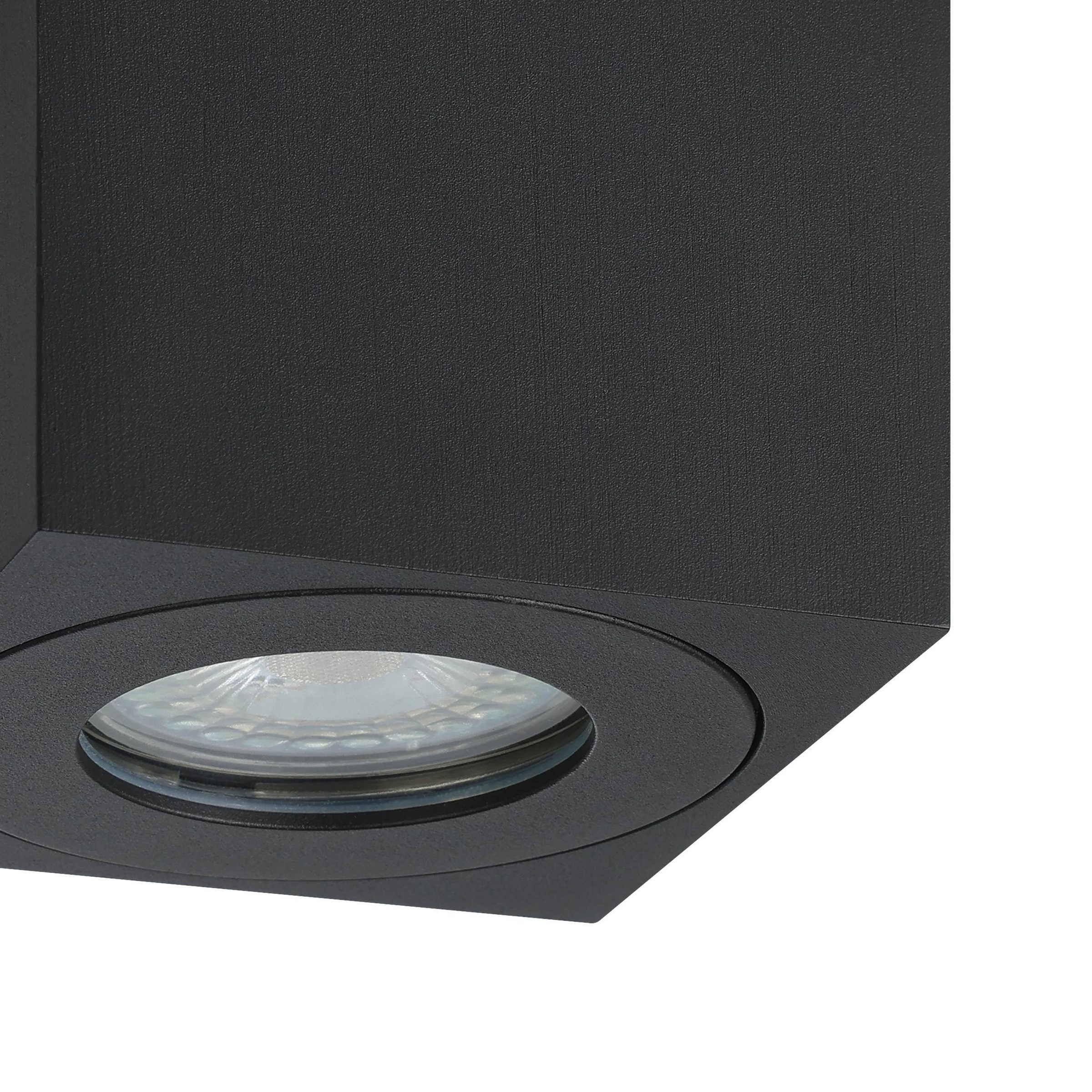 EGLO Deckenleuchte »Torrecola Deckenlampe, Außenbeleuchtunga us Aluminium, GU10, Lampe« GU10 1 Stk.