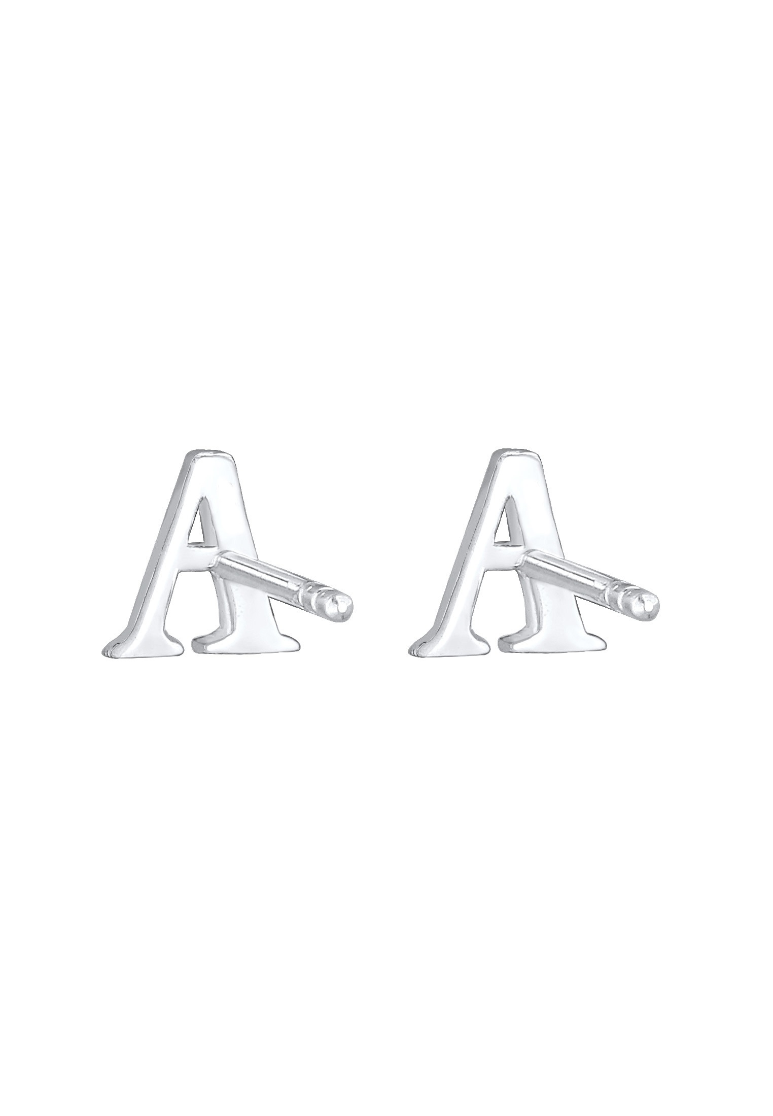 Elli Paar Ohrstecker »Ohrstecker Buchstabe A Initialen 925 Sterling Silber«