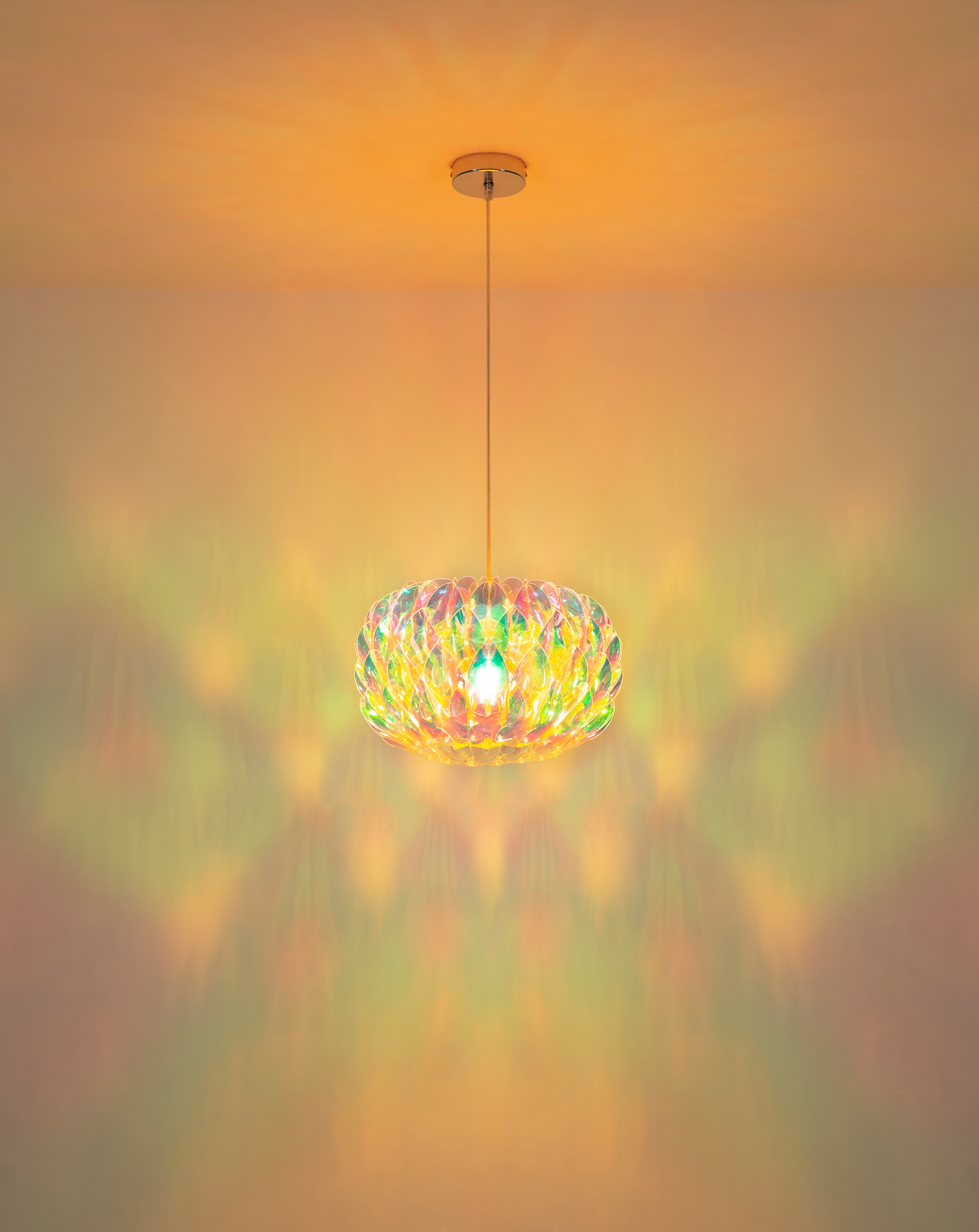 GLOBO LIGHTING Hängeleuchte »JUANA« E27 1 Stk. Verchromte Hängeleuchte mit Klarglas, modern & flexibel