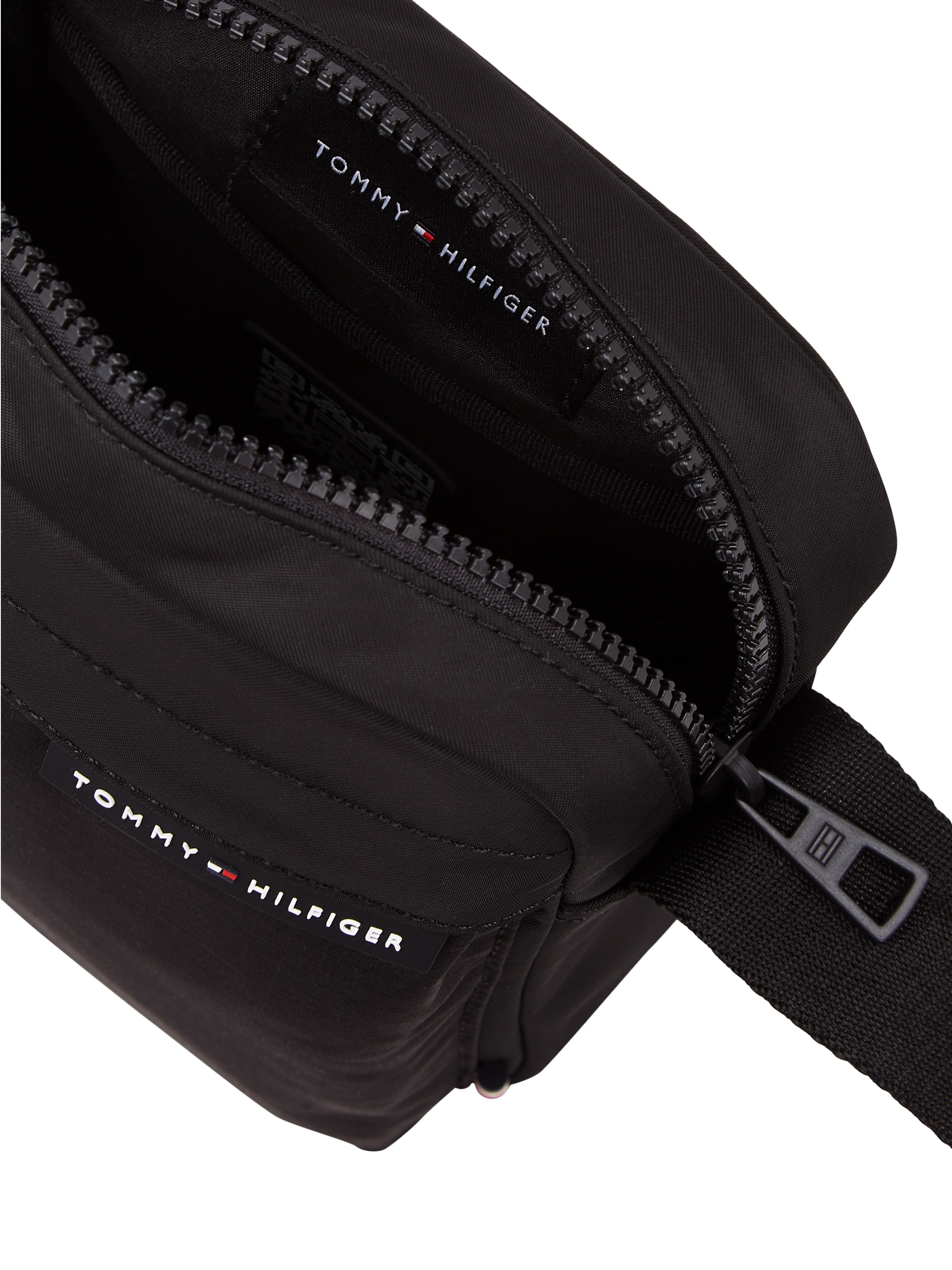 Tommy Hilfiger Umhängetasche »TH ELEMENT REPREVE MINI REPORTER«, Men Umhängetasche, Schultertasche, Handytasche mit Logoschriftzug