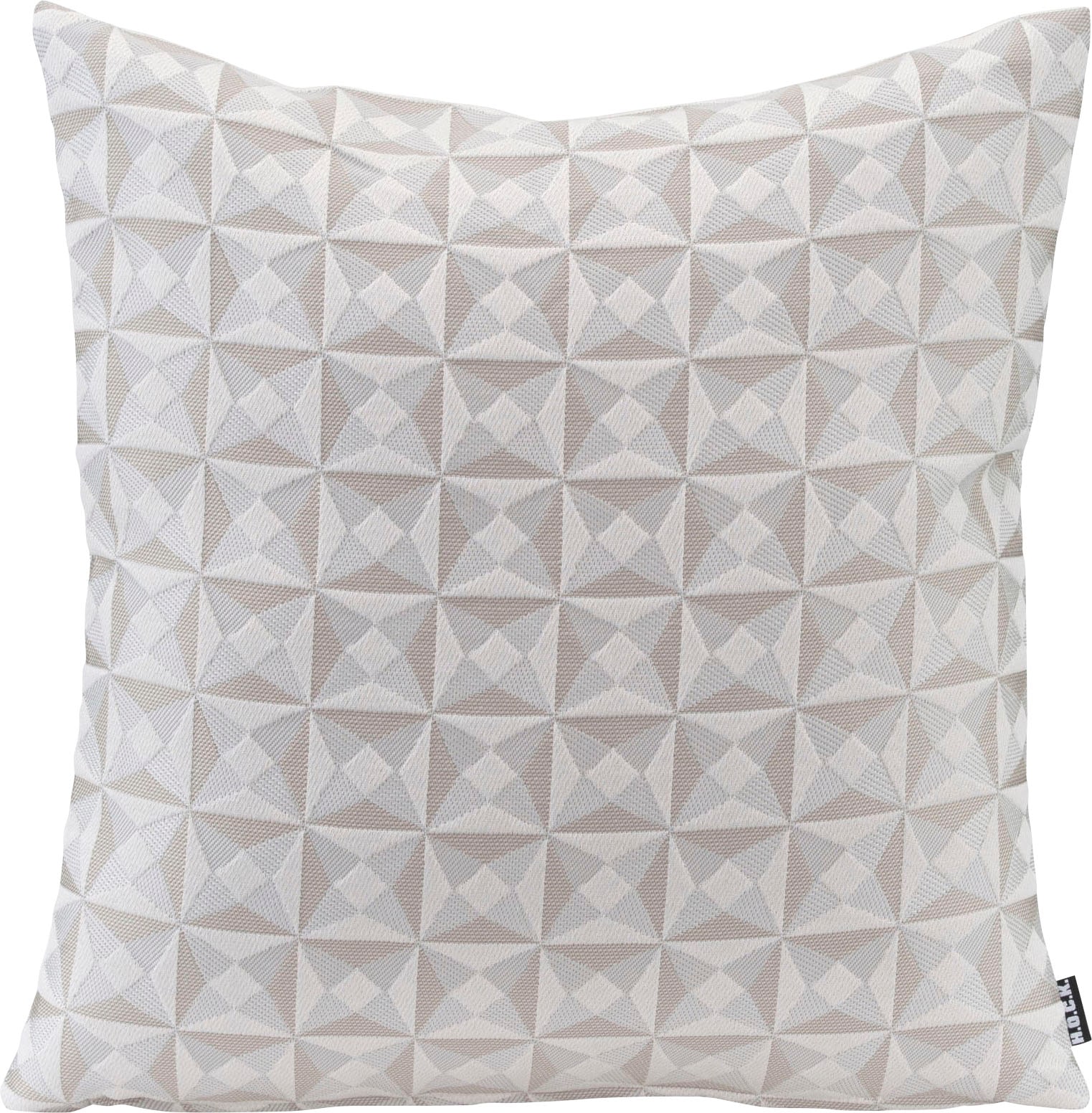 H.O.C.K. Dekokissen "Cinny" Geometrisch gemustert, Kissenhülle mit Füllung, 1 Stück