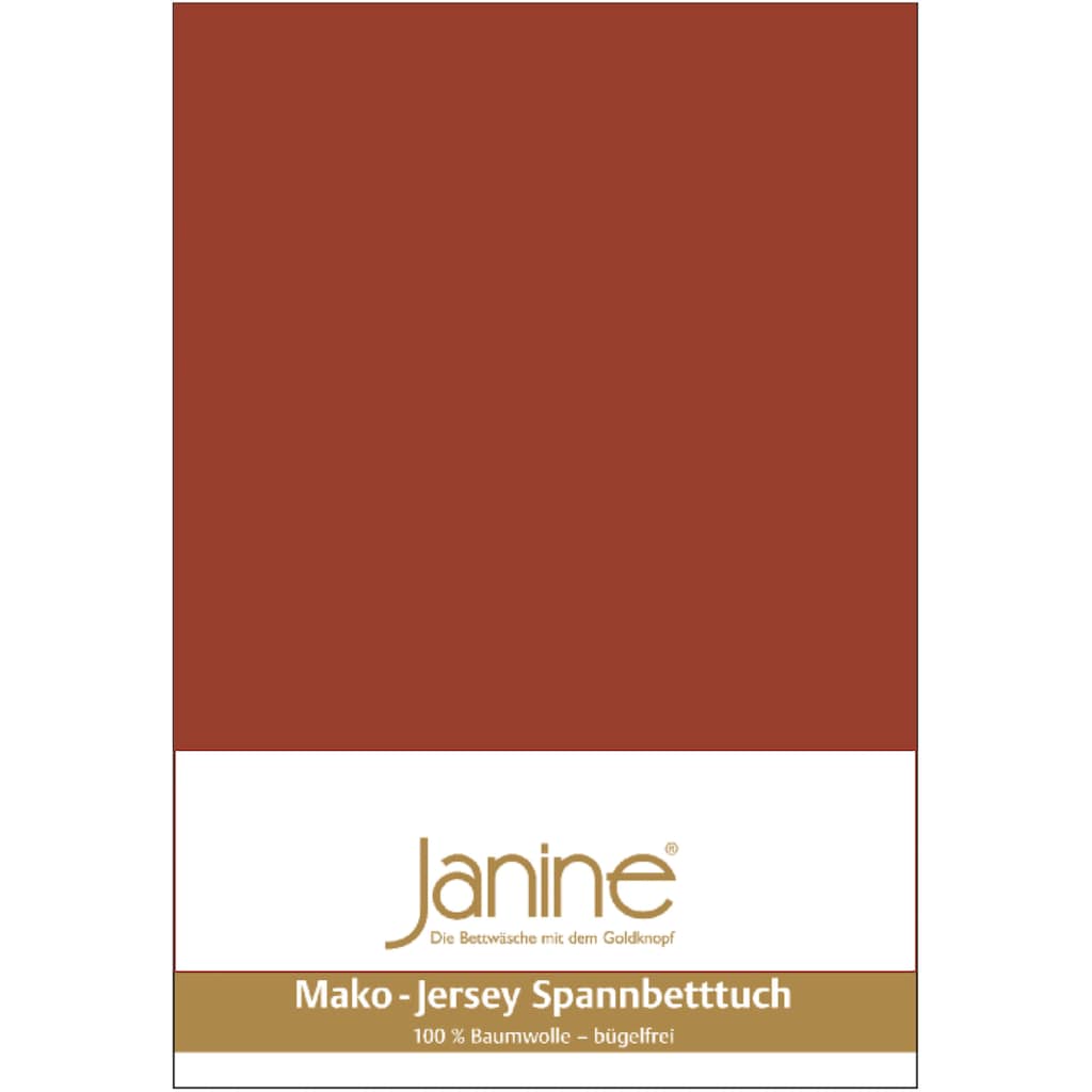 Janine Spannbettlaken »MAKO-FEINJERSEY 5007«