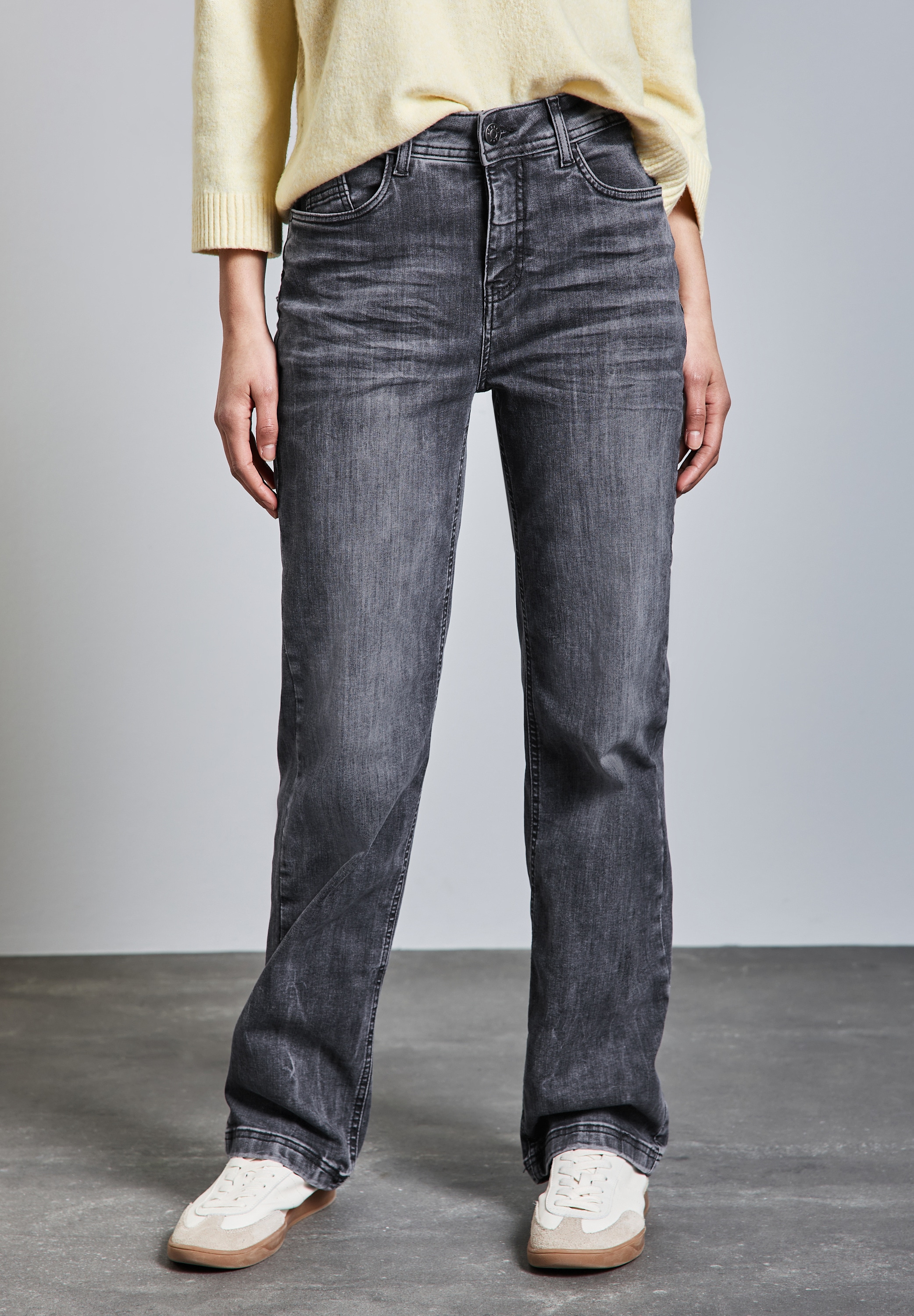 STREET ONE Comfort-fit-Jeans, High Waist