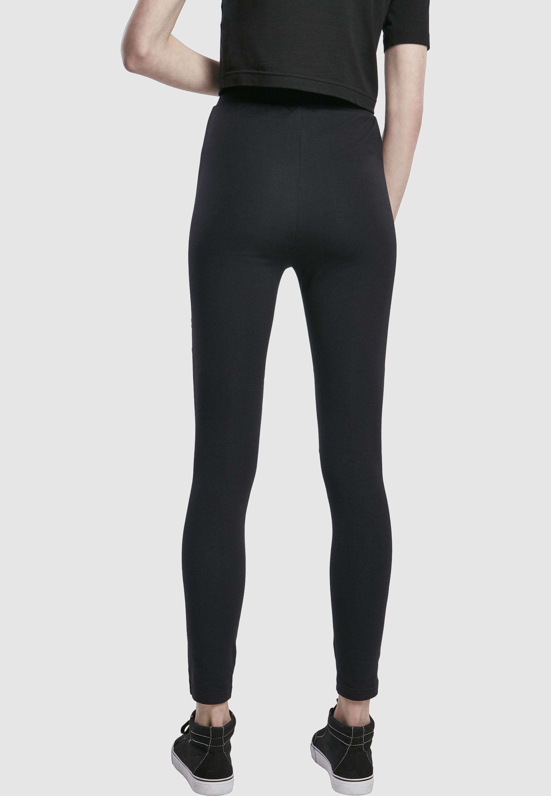 URBAN CLASSICS Leggings »Urban Classics Damen Ladies Flock Lace Inset Leggings«