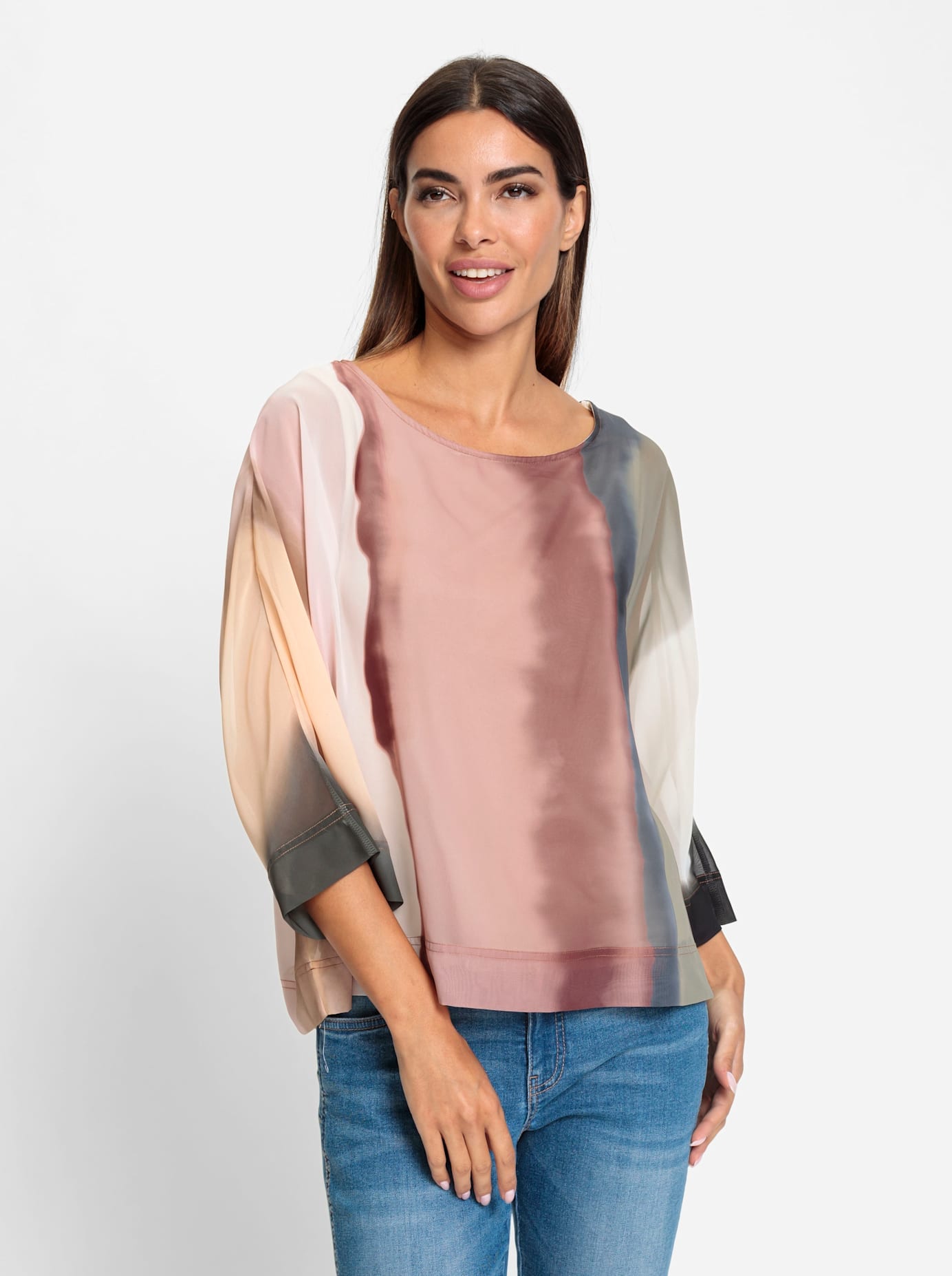 heine 3/4-Arm-Shirt »Blusenshirt«, (1 tlg.)