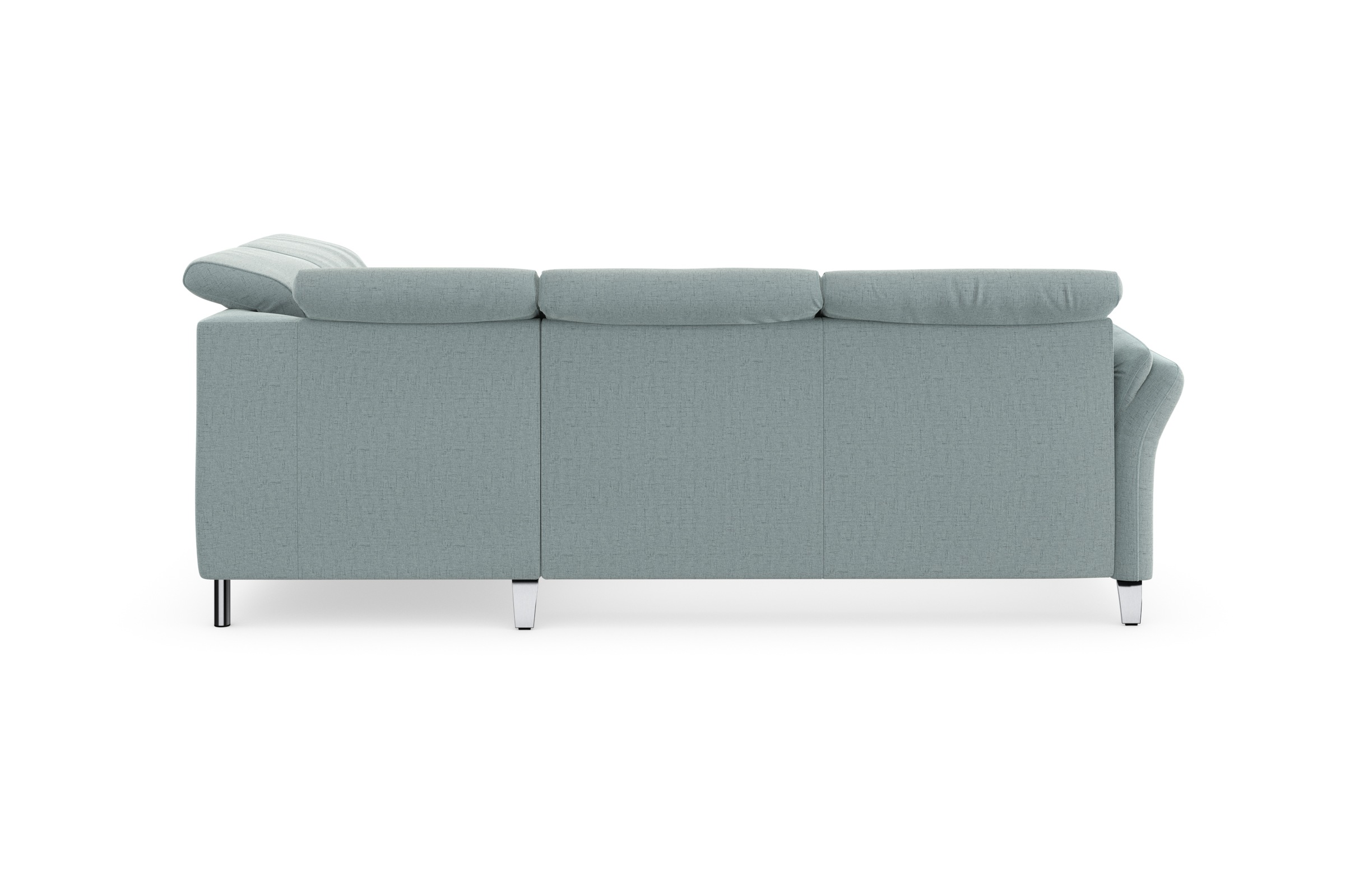 sit&more Ecksofa »Grenoble L-Form mit Federkern«, wahlweise mit Bettfunktion, Bettkasten, Arm- und Kopfteilverstellung