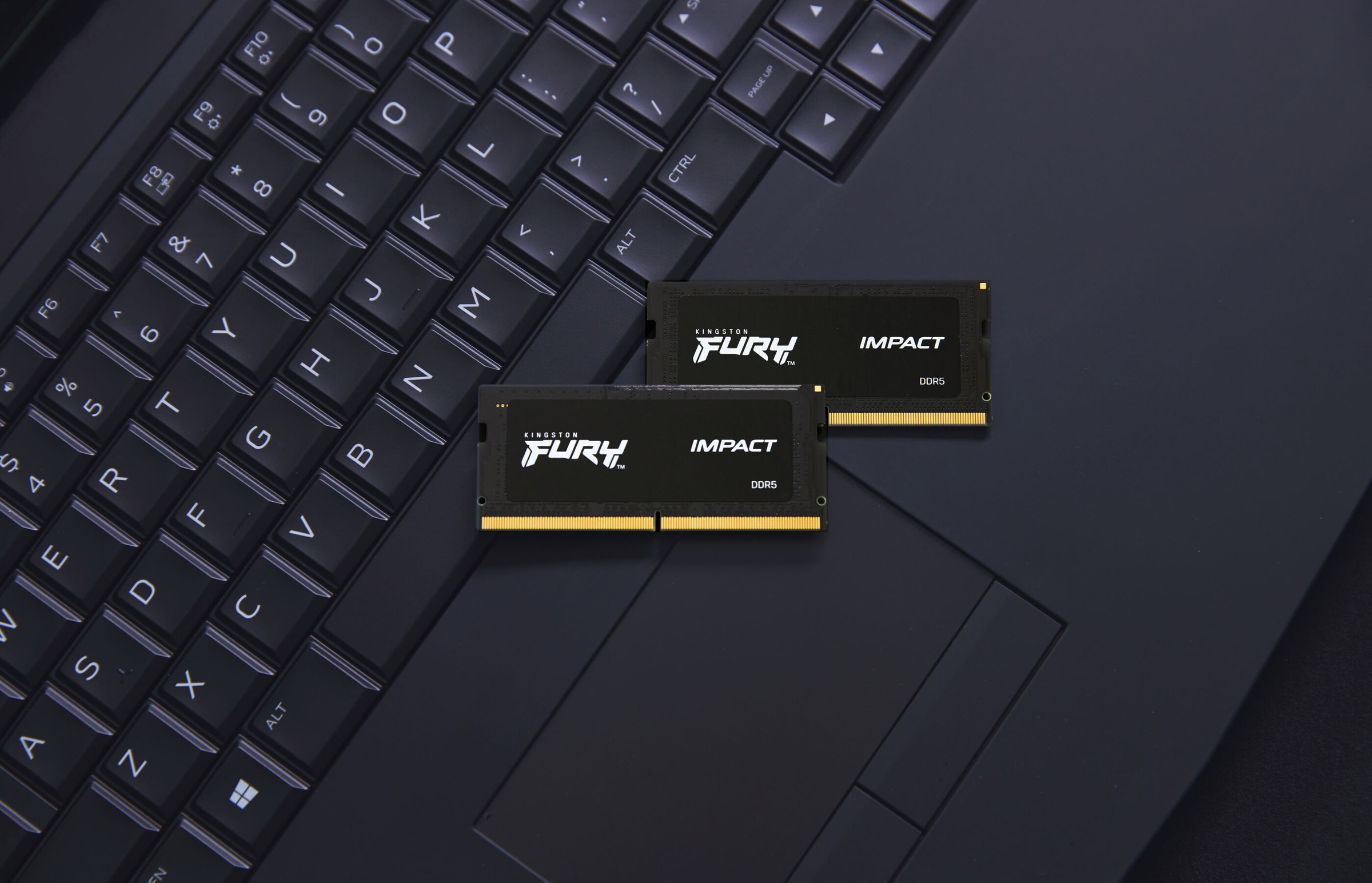 Kingston Arbeitsspeicher »16GB 6400MT/s DDR5 CL38 SODIMM FURY Impact XMP«