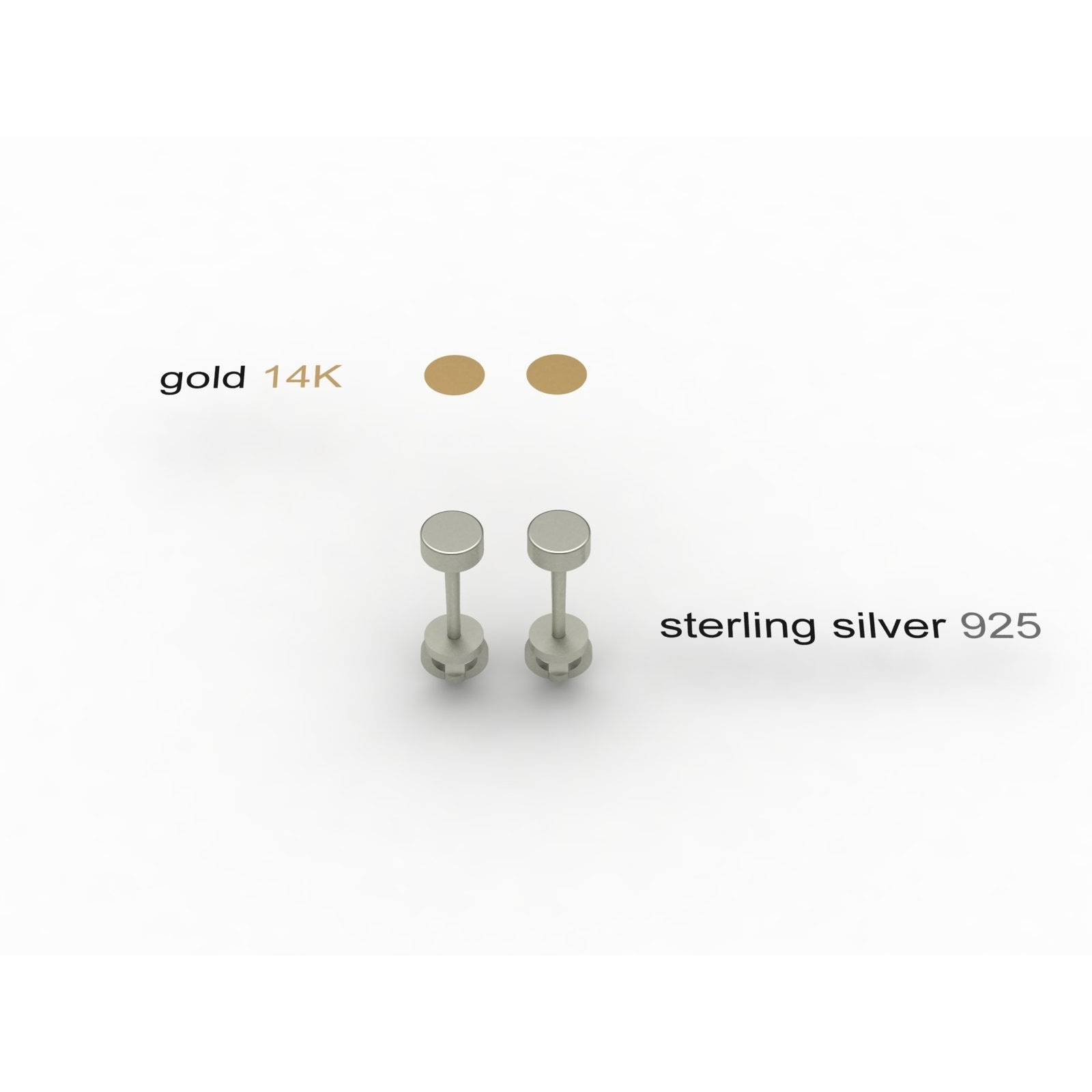 OSTSEE-SCHMUCK Paar Ohrstecker »Ostsee-Schmuck Ohrstecker Sunny Exklusiv«, (2 tlg.)