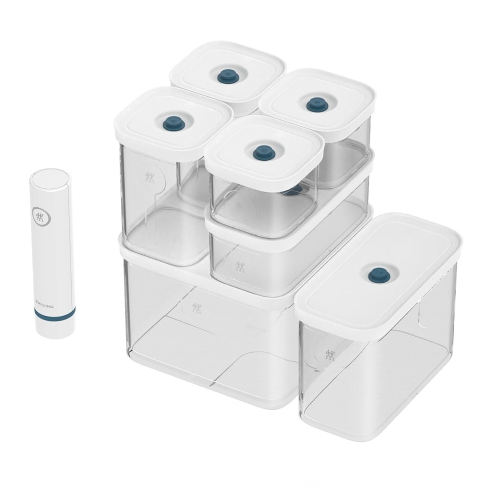 Zwilling Vakuumbehälter "FRESH & SAVE CUBE La Mer, Aufbewahrungssystem" Luftdichte & Vakuumierbare Aufbewahrung, Spülmaschinengeeignet