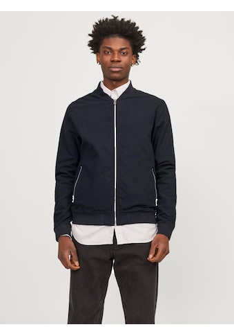 Bomberjacke »JJESUMMER LINEN BOMBER SN«