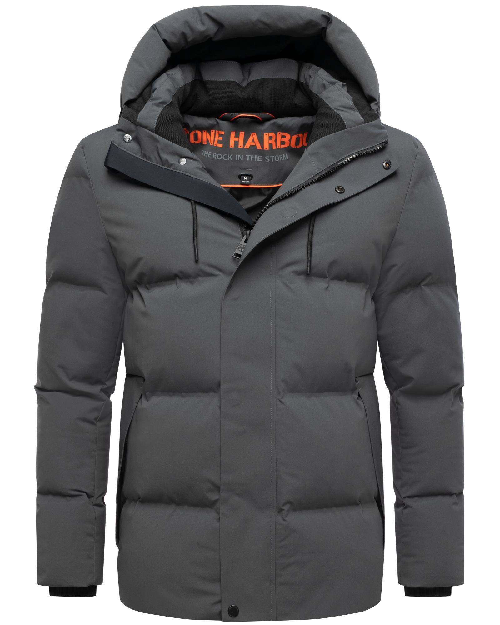 Stone Harbour Steppjacke »Taviaan XX«, mit Kapuze, Gesteppte Herren Jacke mit Kapuze