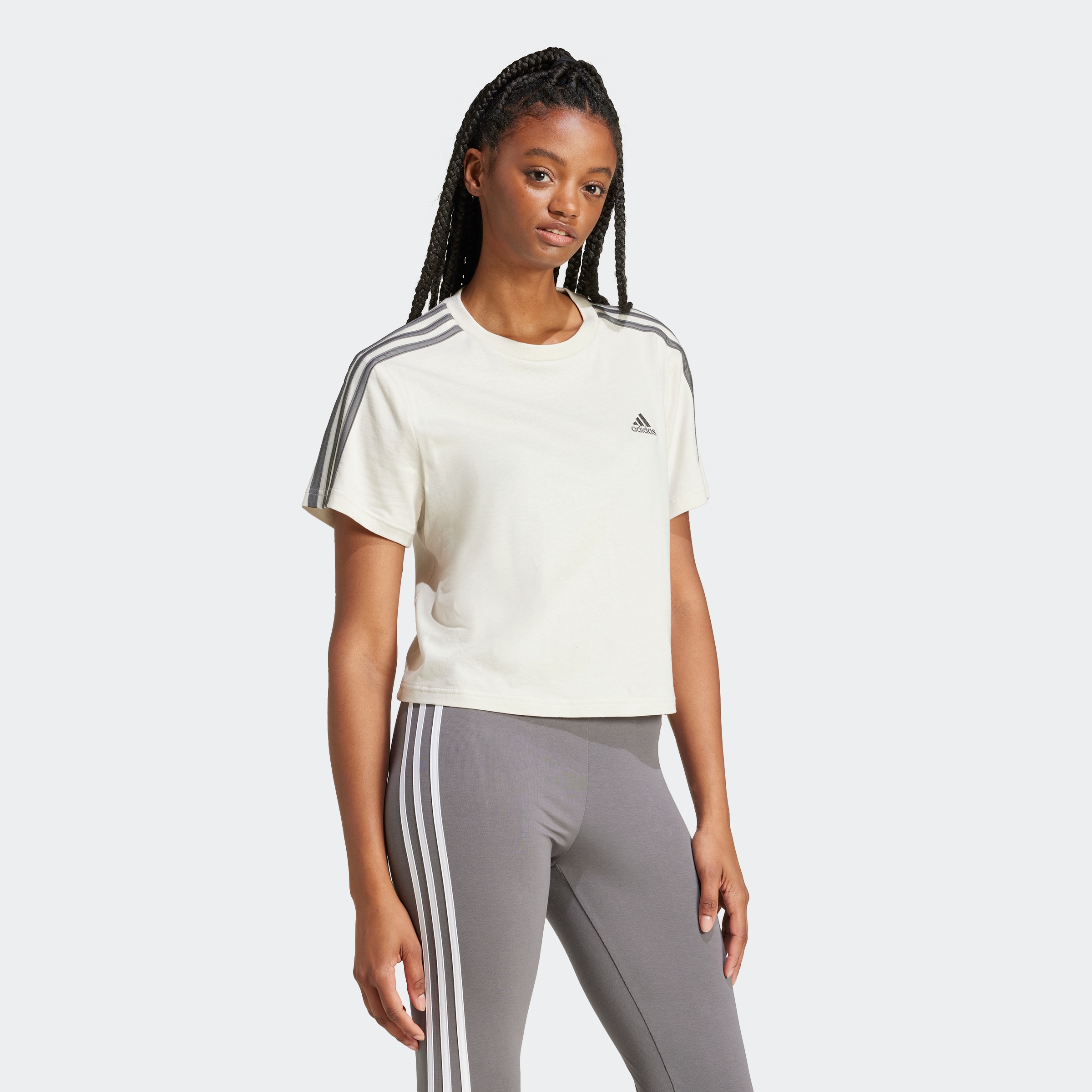 adidas Sportswear T-Shirt "W 3S CR TOP" günstig online kaufen