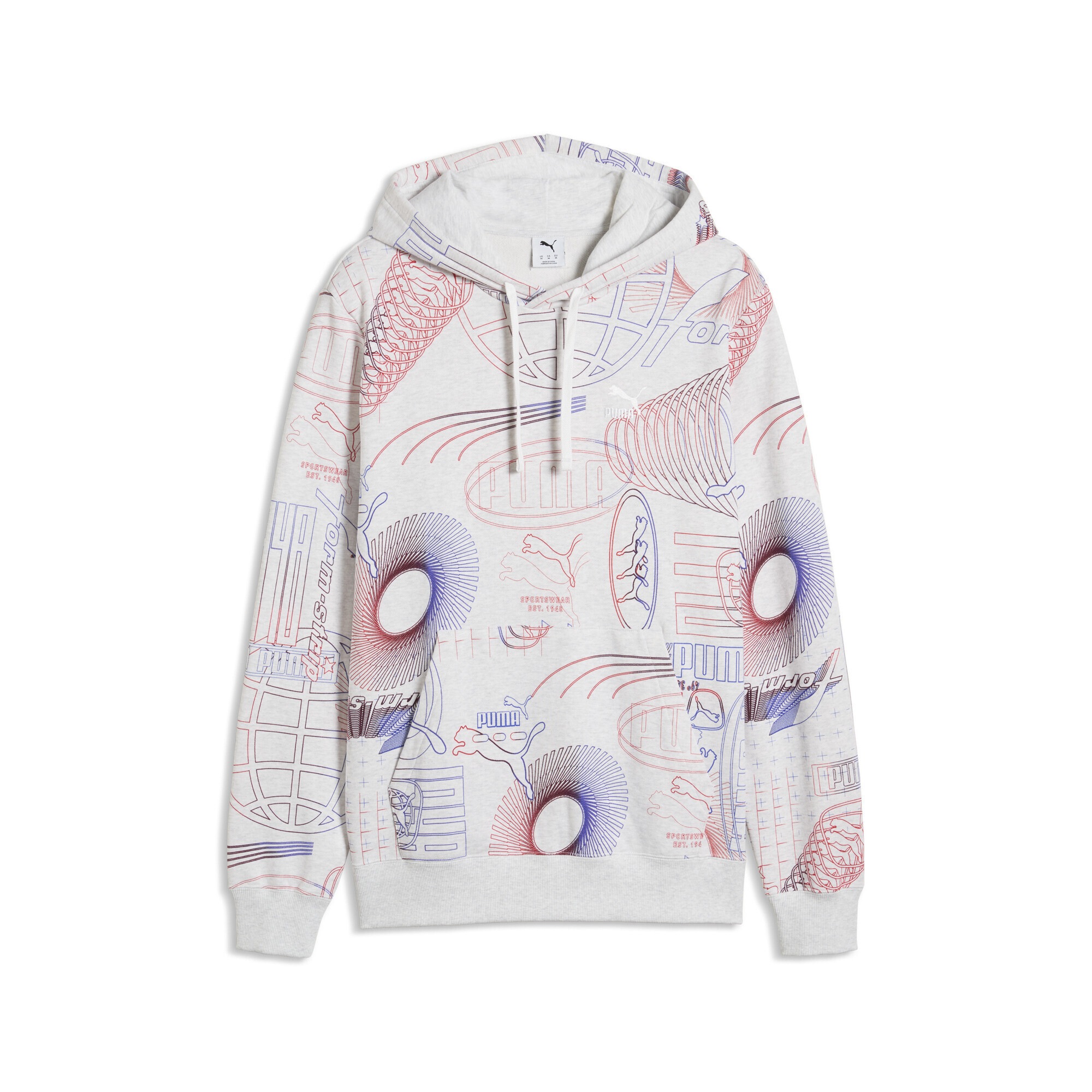 PUMA Hoodie "Essentials Printed Graphic Hoodie Herren"