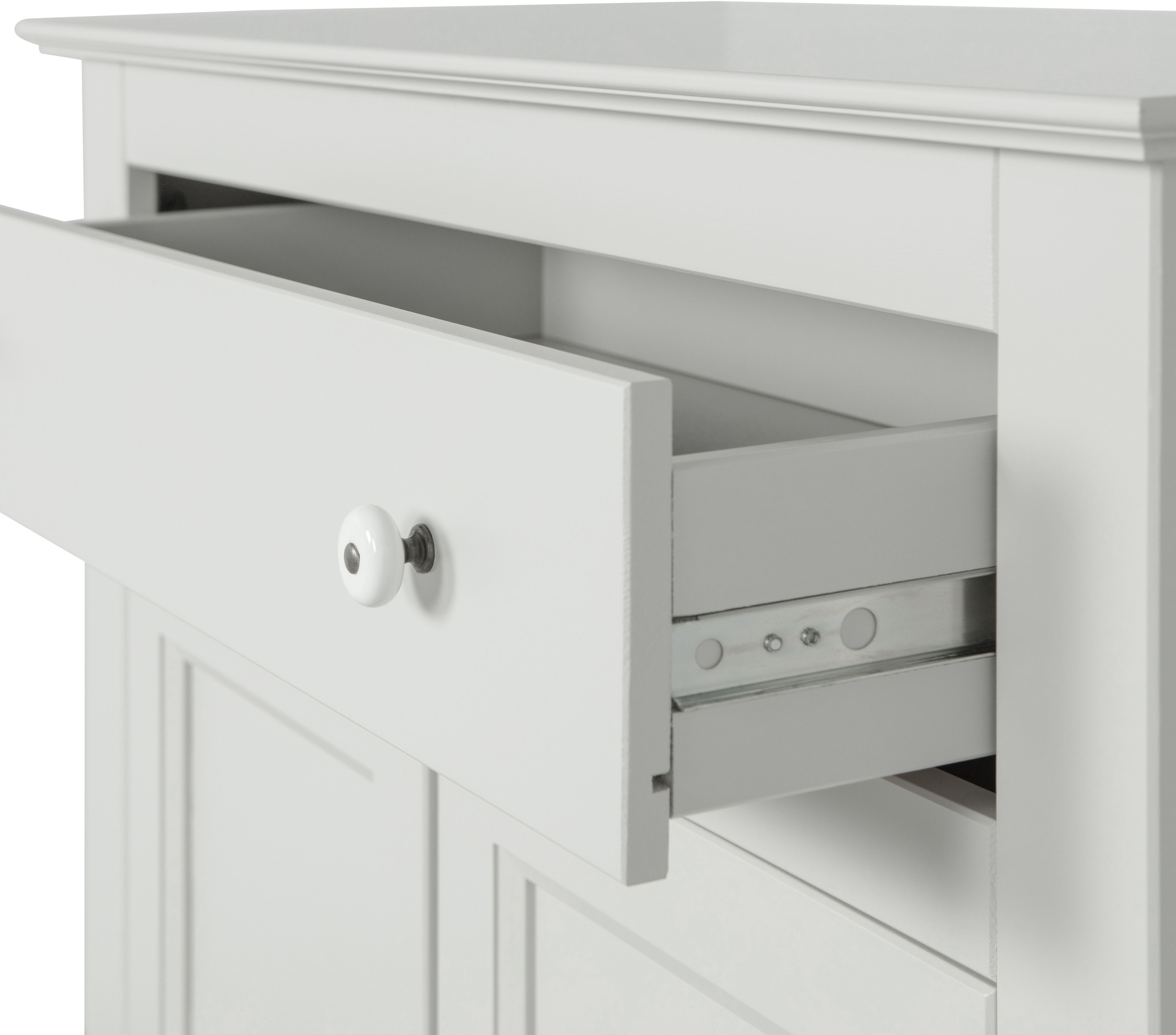 WOOOD Stauraumschrank »Eva« Tragkraft 15 kg pro Boden, MDF-Rückwand, Wandbefestigung empfohlen