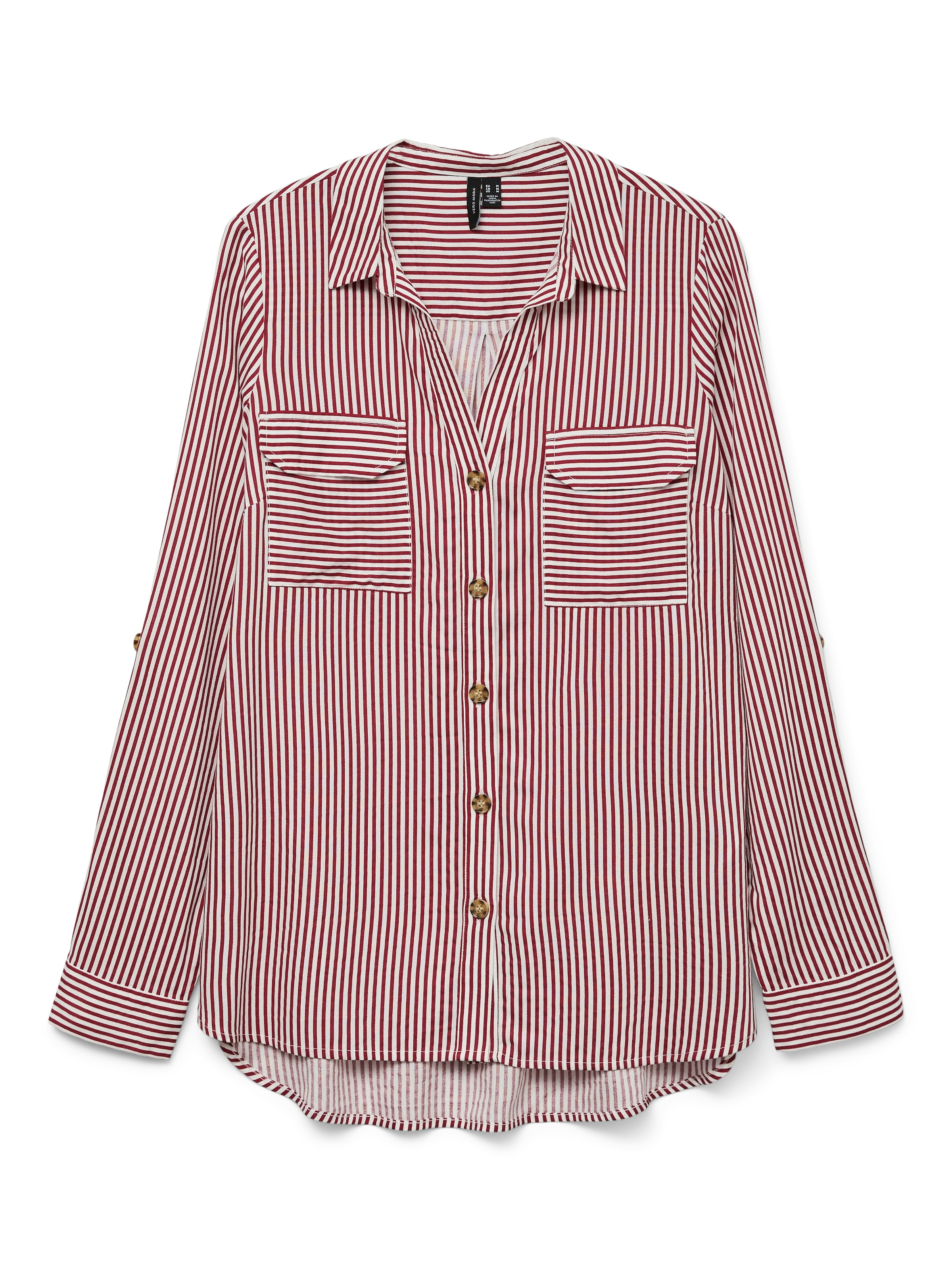 Vero Moda Hemdbluse "VMBUMPY L/S SHIRT NEW WVN GA NOOS" günstig online kaufen